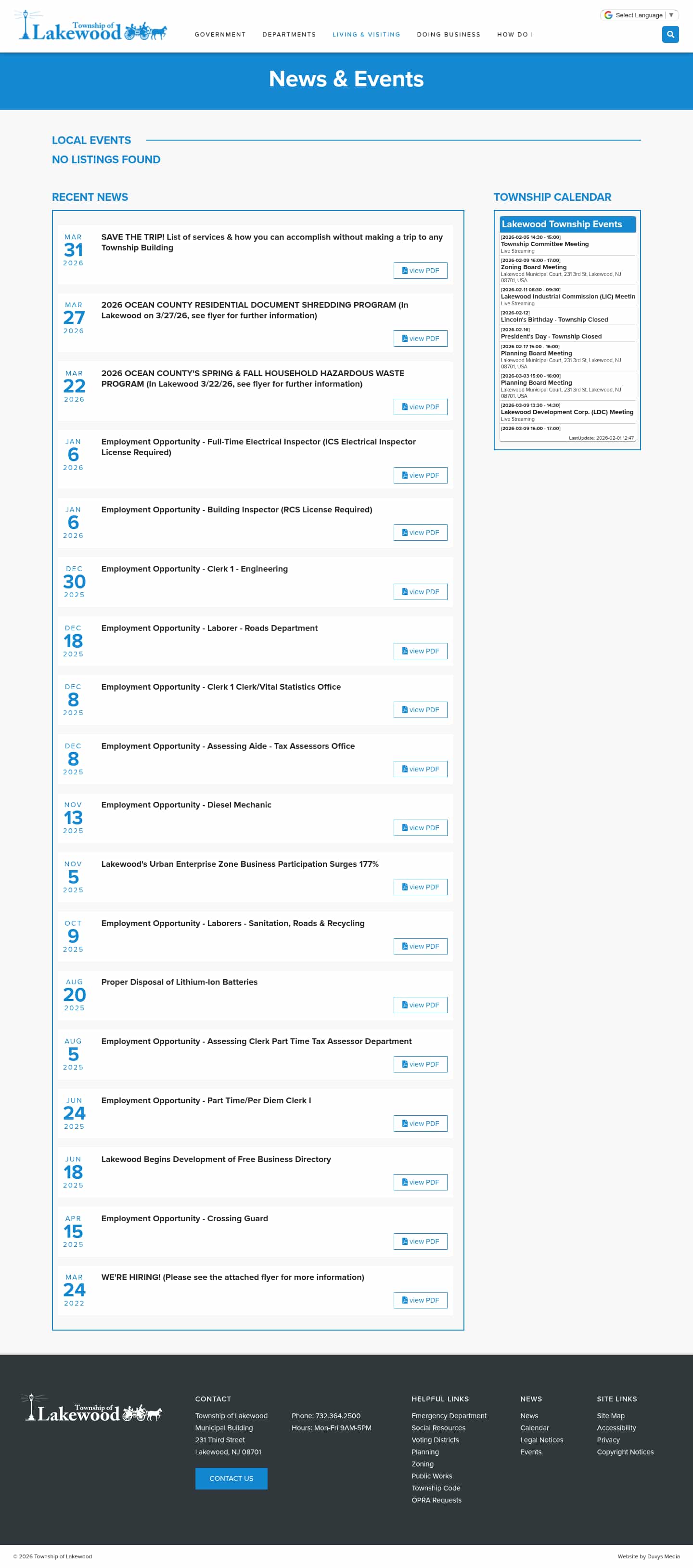 Latest website image capture