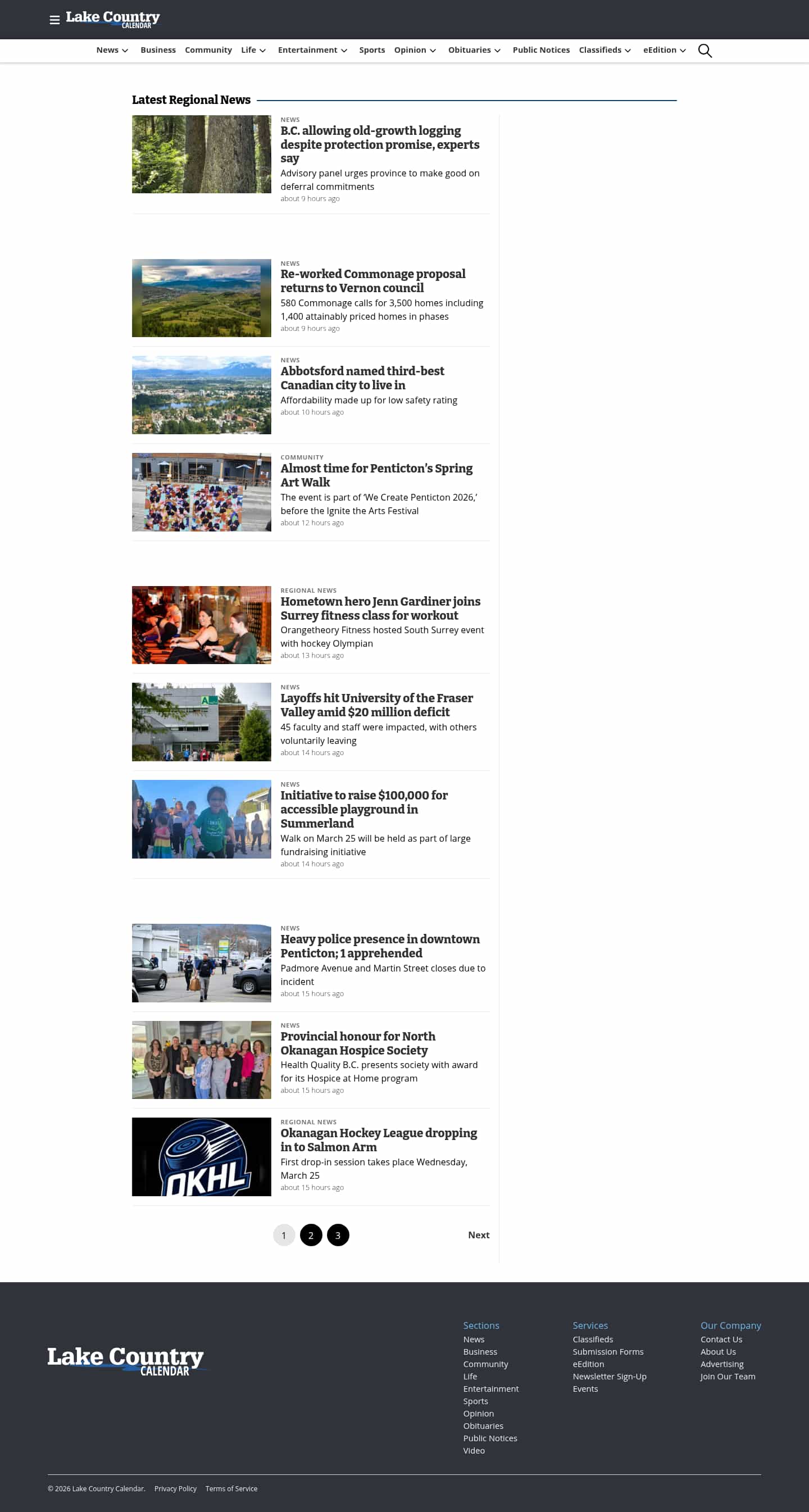 Latest website image capture