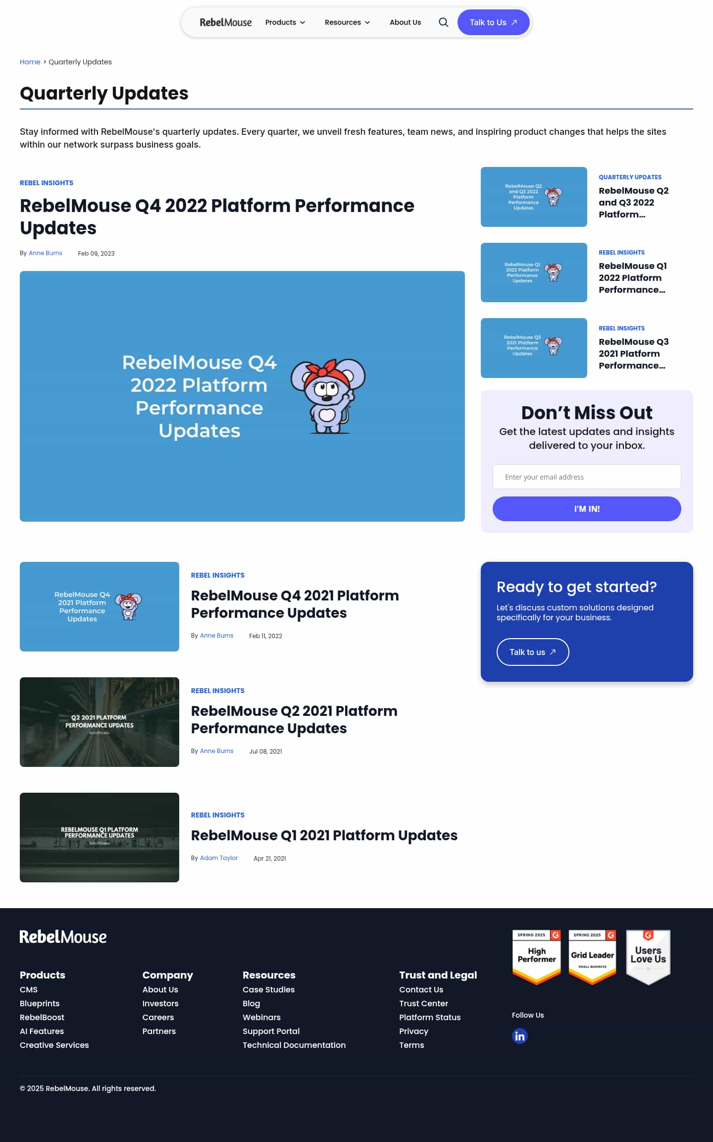 Latest website image capture