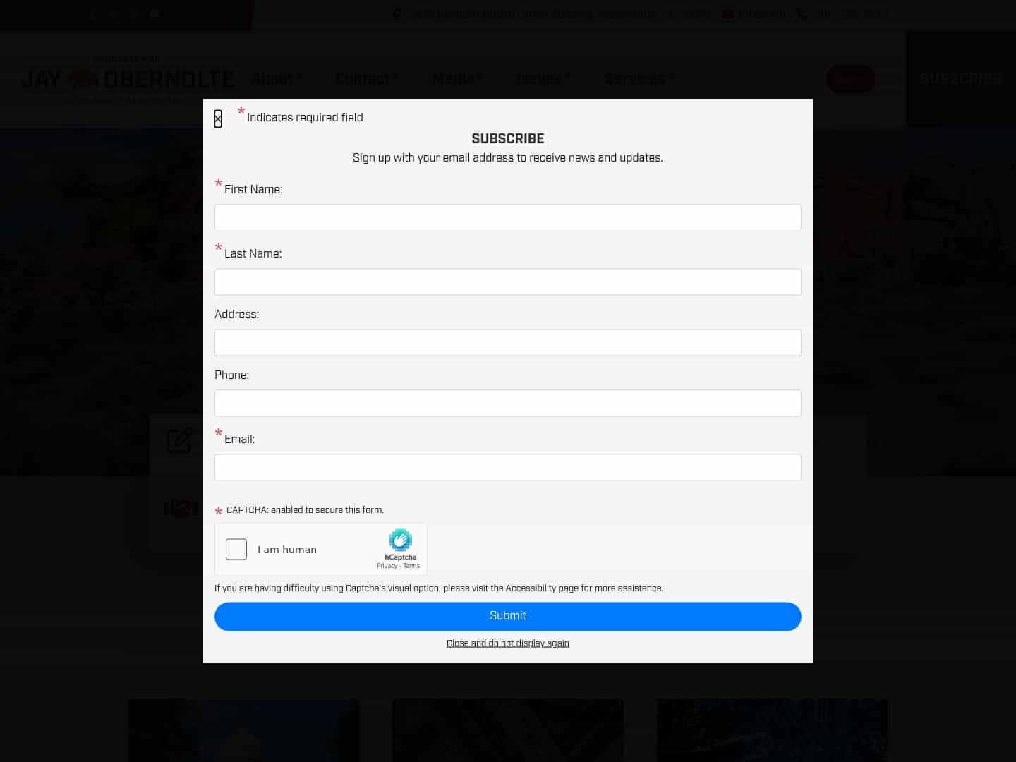 Latest website image capture