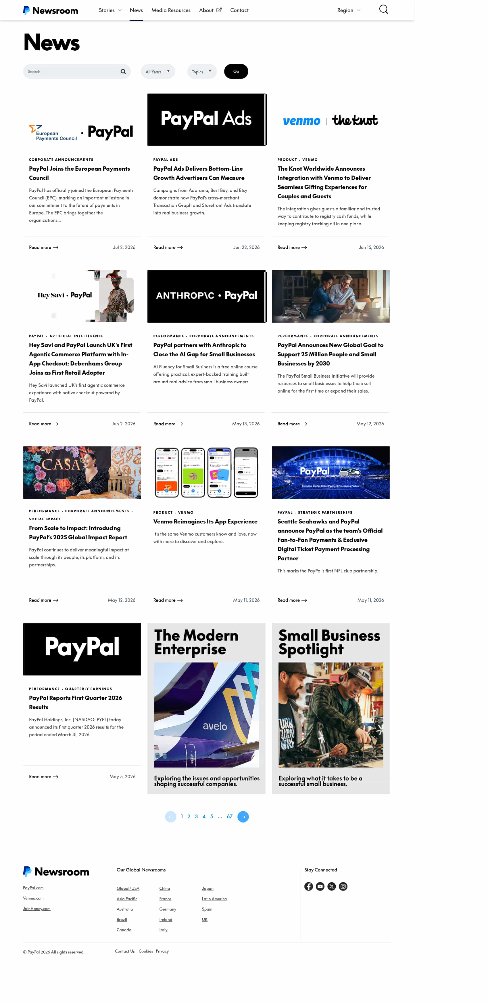 Latest website image capture