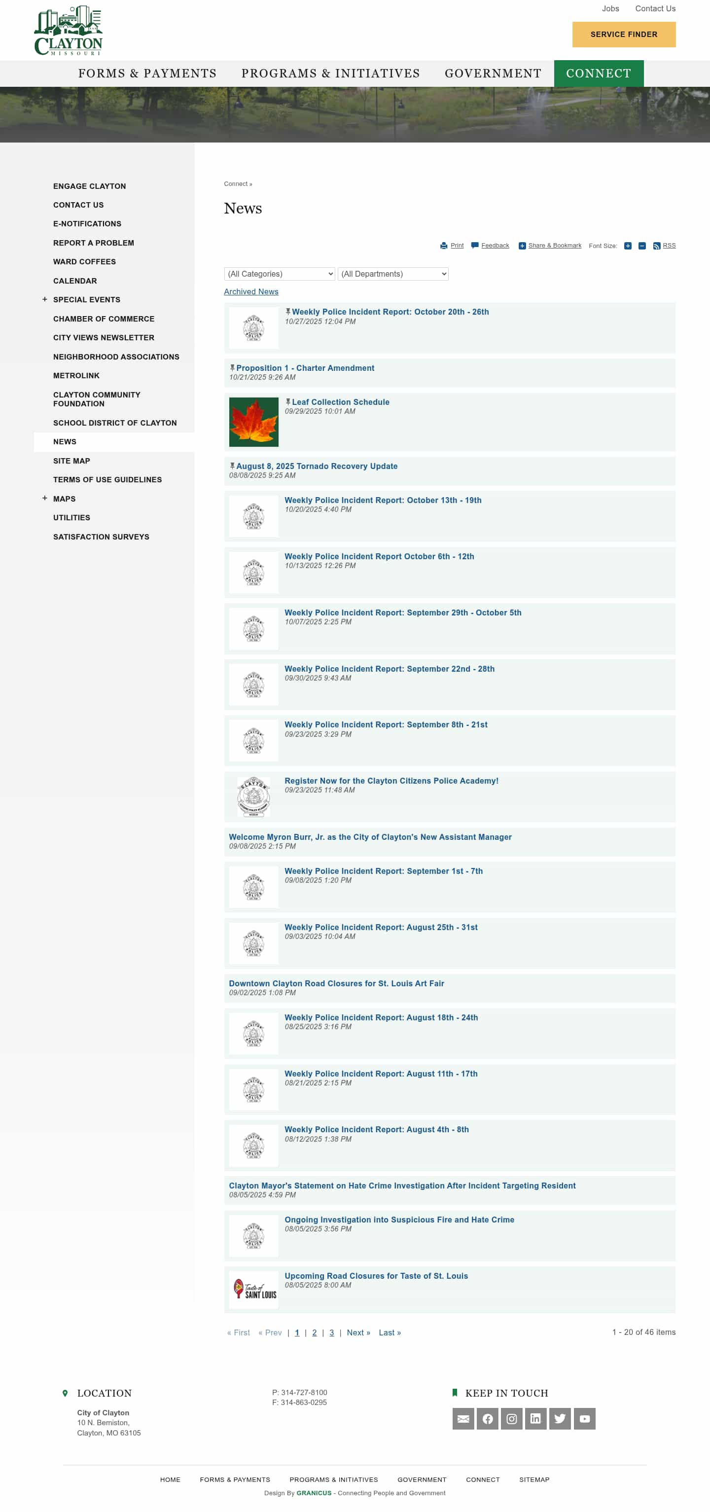 Latest website image capture