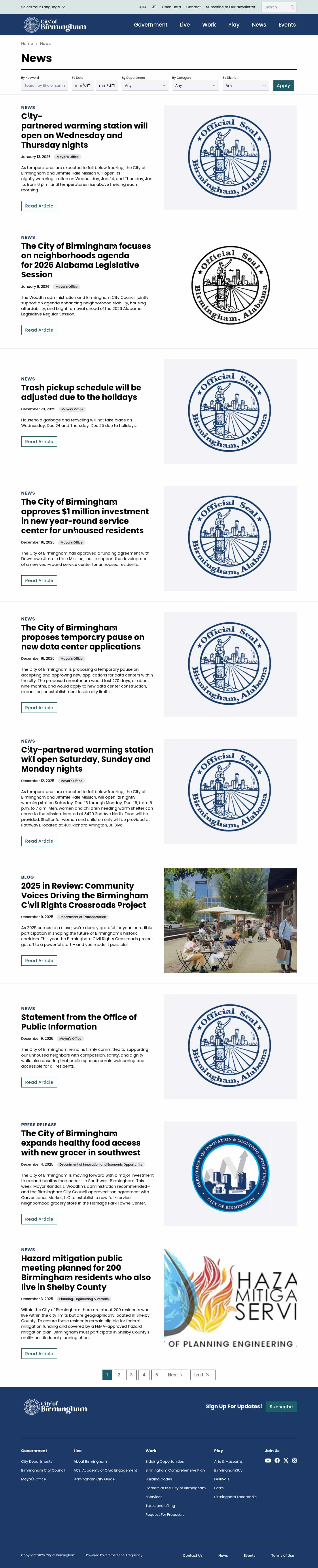 Latest website image capture