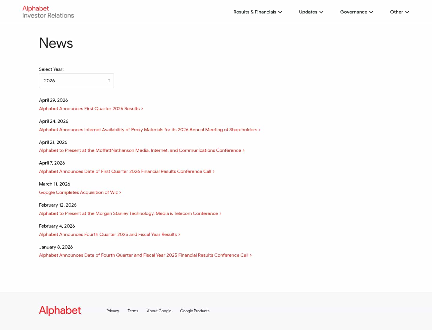 Latest website image capture