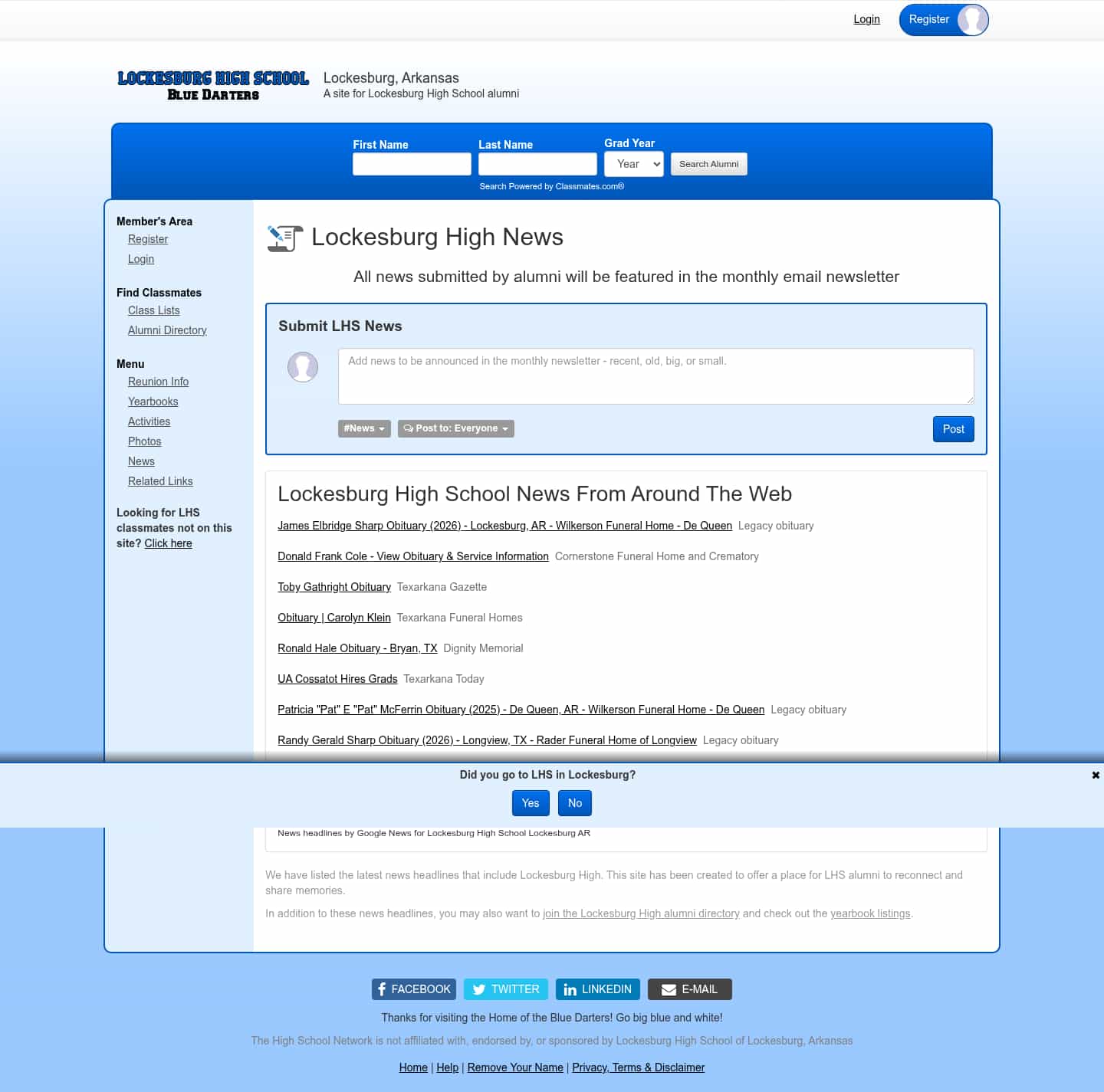 Latest website image capture