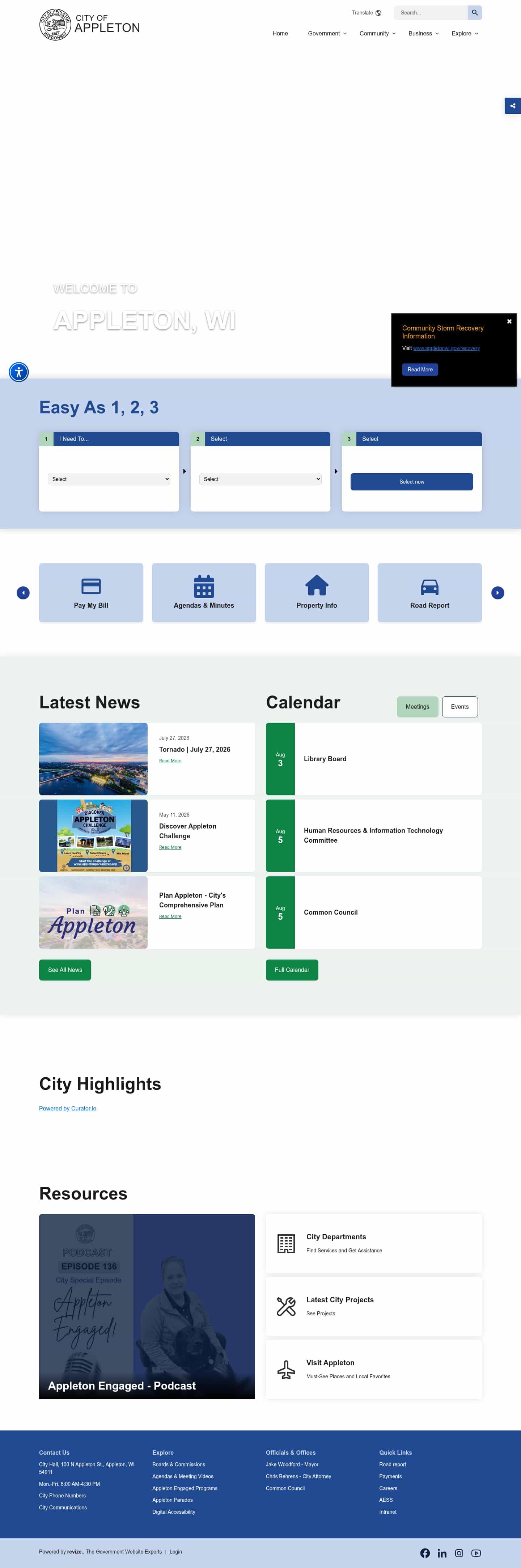 Latest website image capture