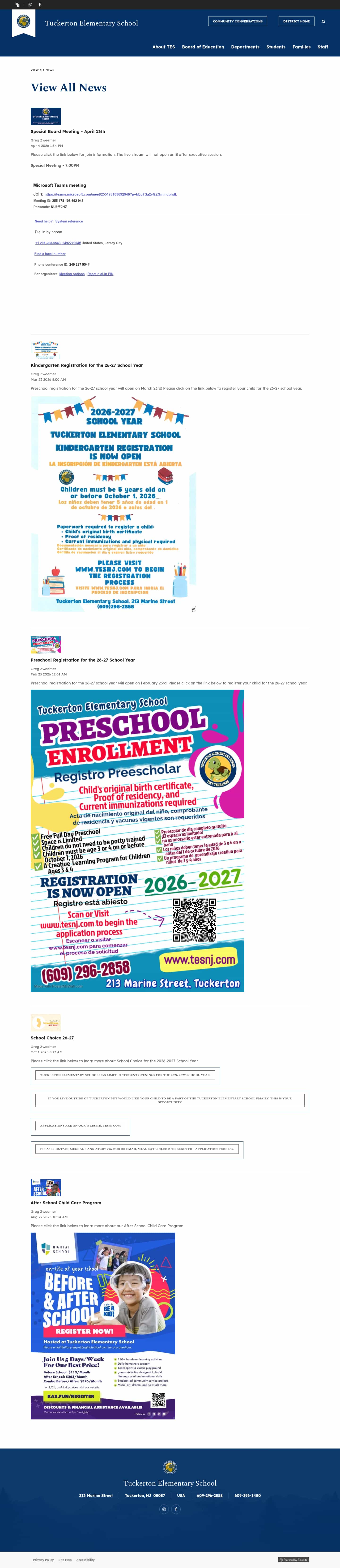 Latest website image capture