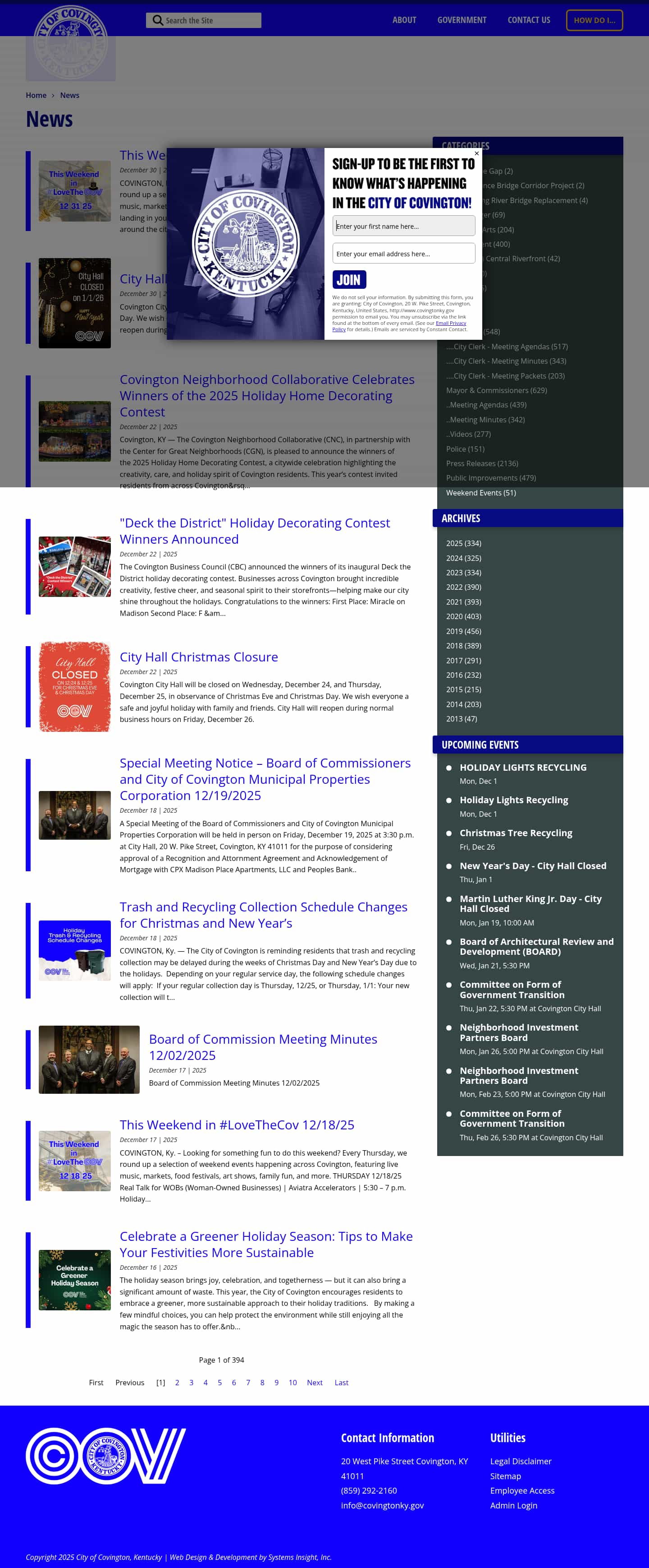 Latest website image capture