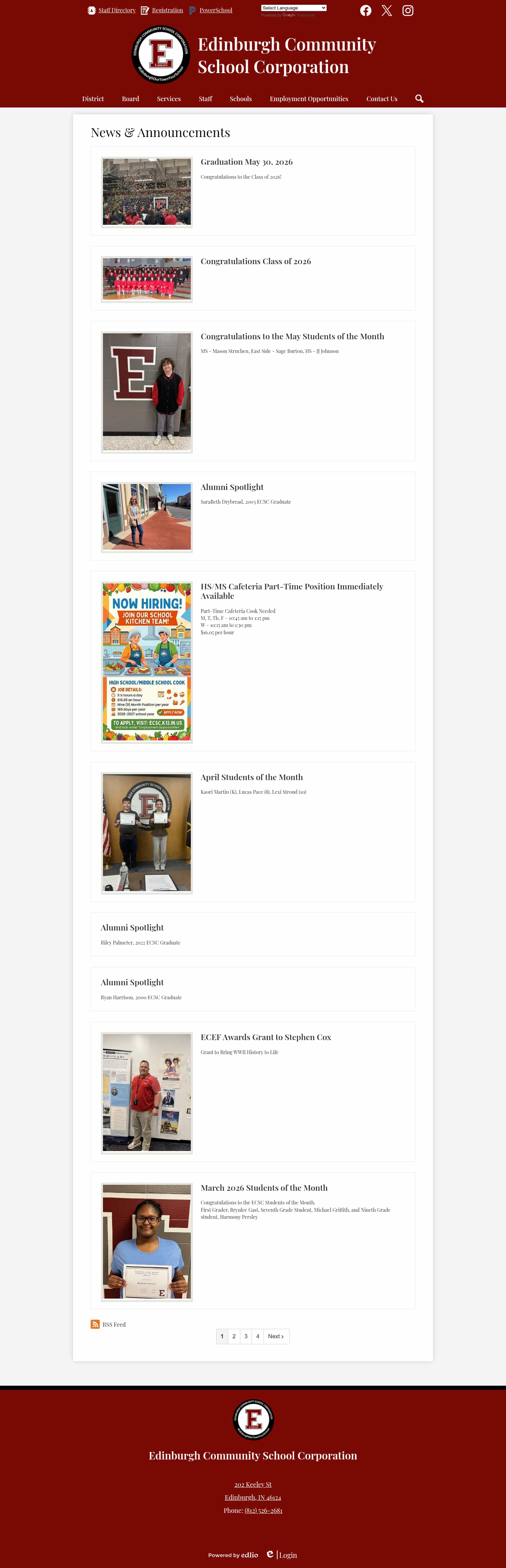 Latest website image capture