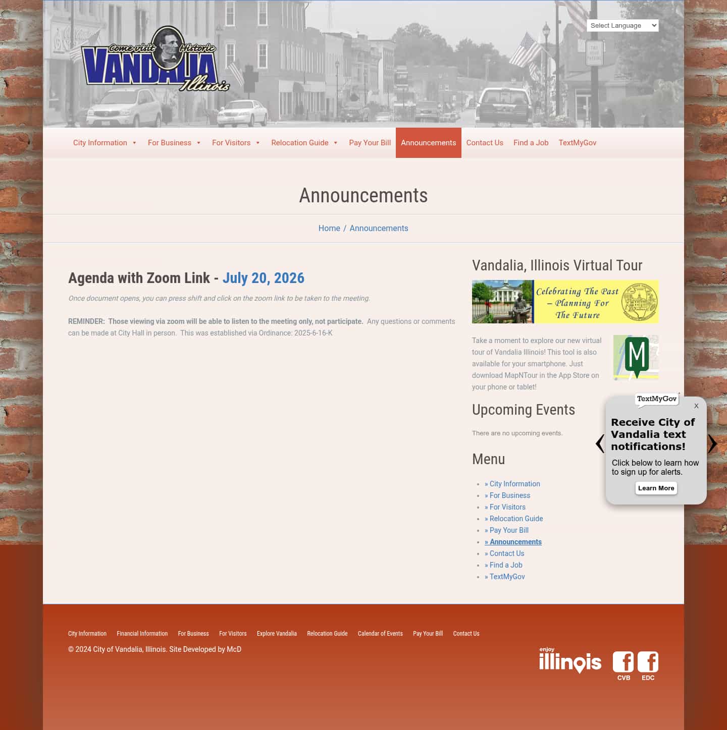 Latest website image capture