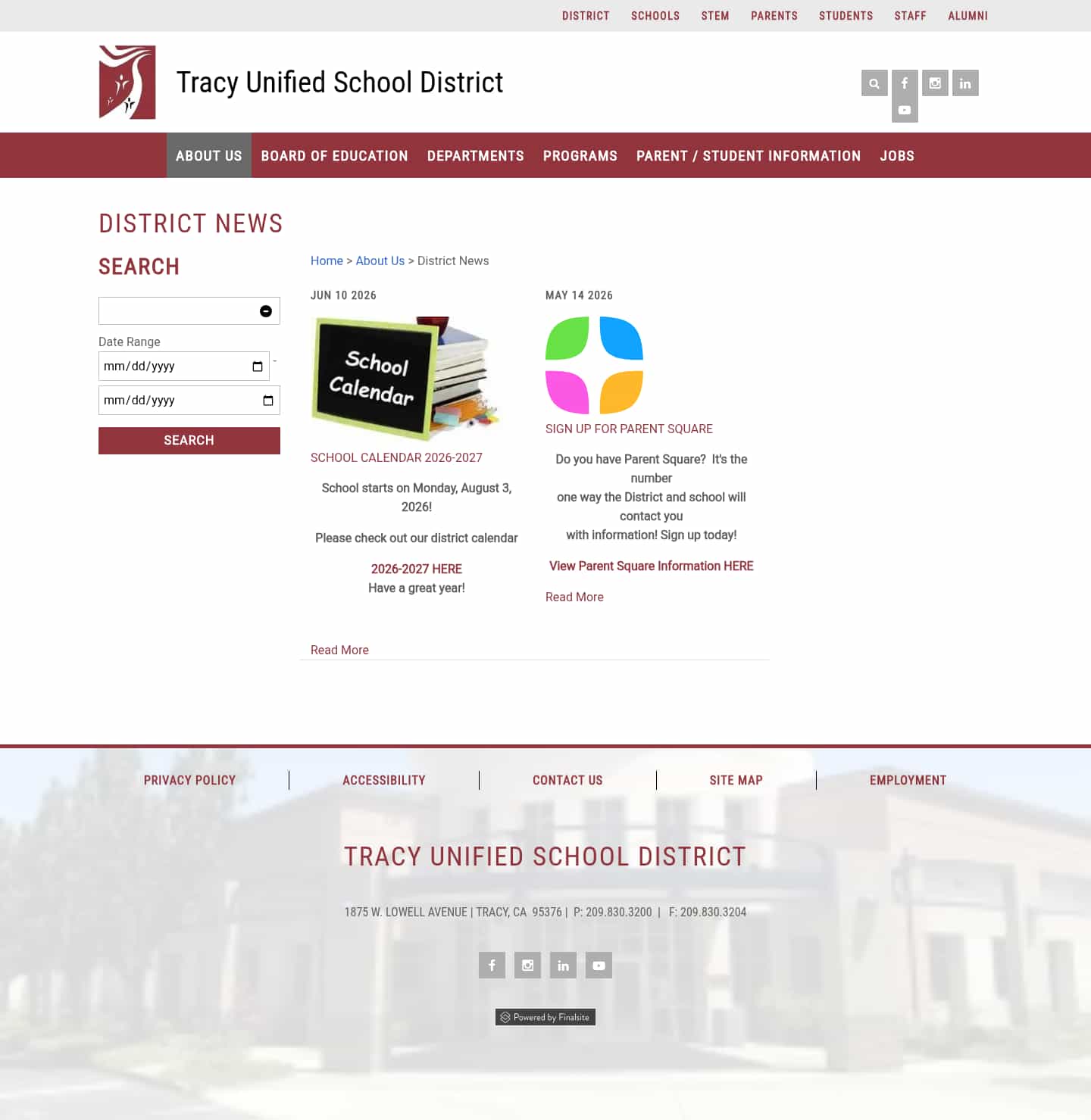Latest website image capture