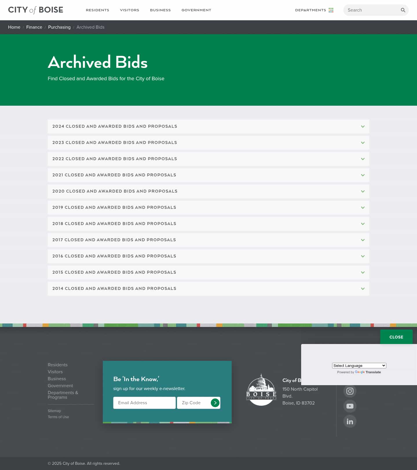 Latest website image capture