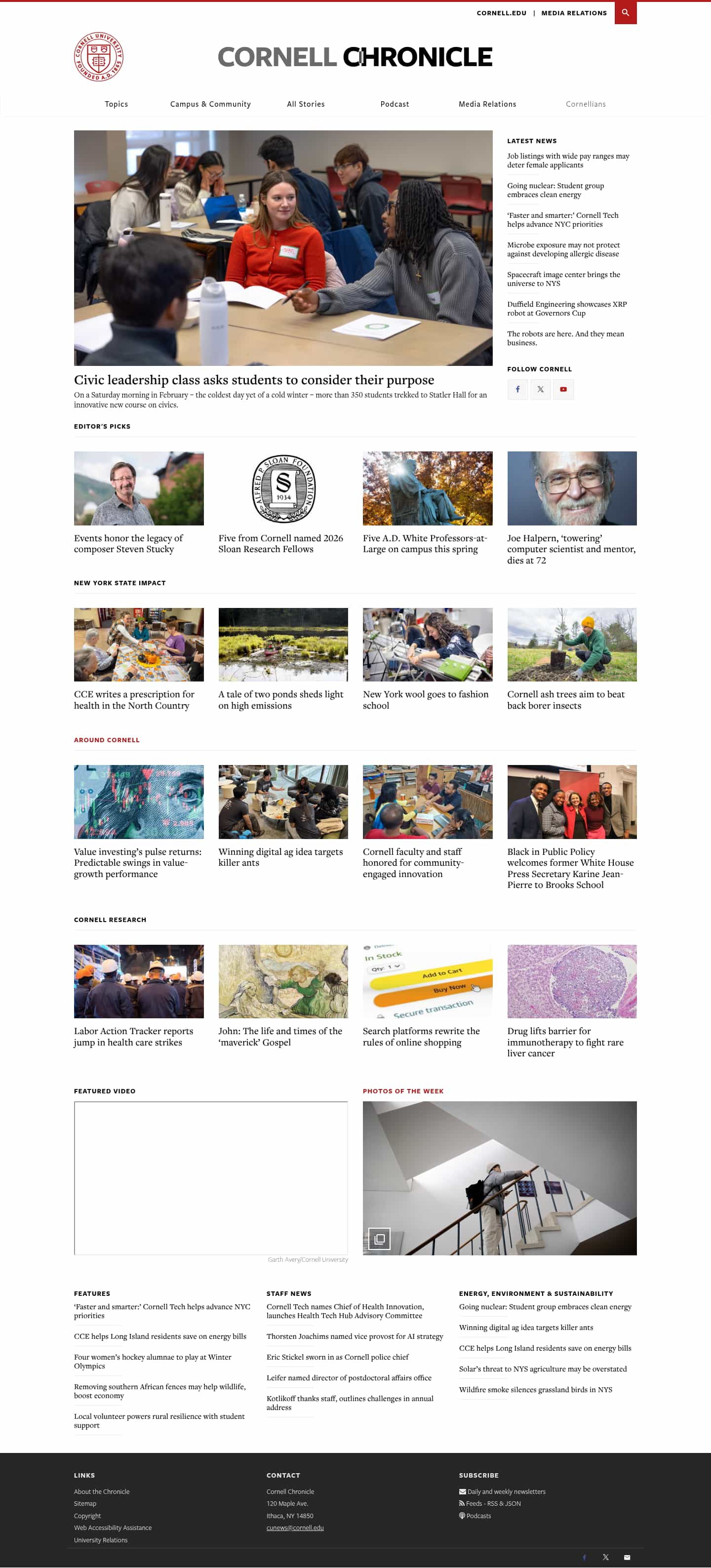 Latest website image capture