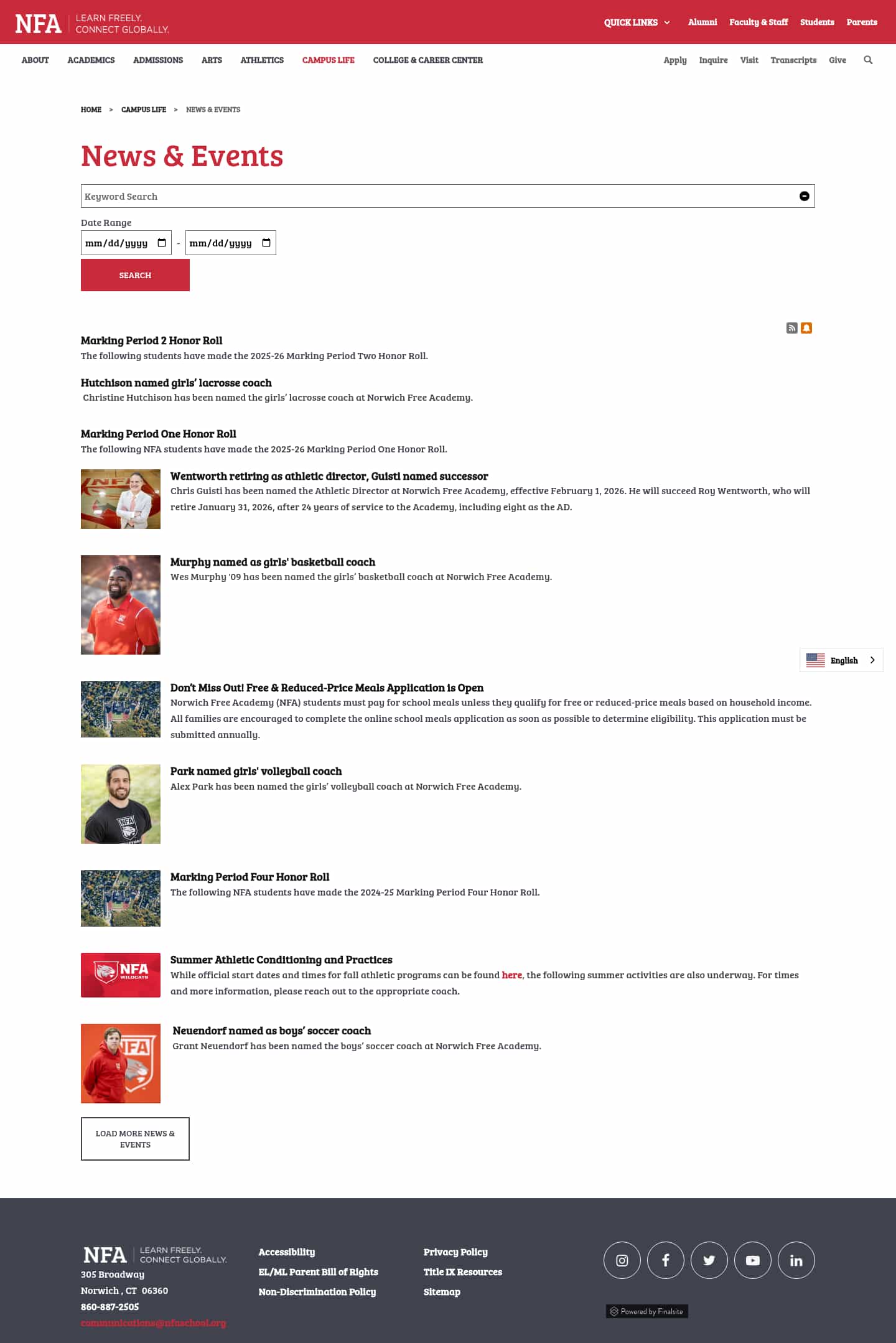 Latest website image capture