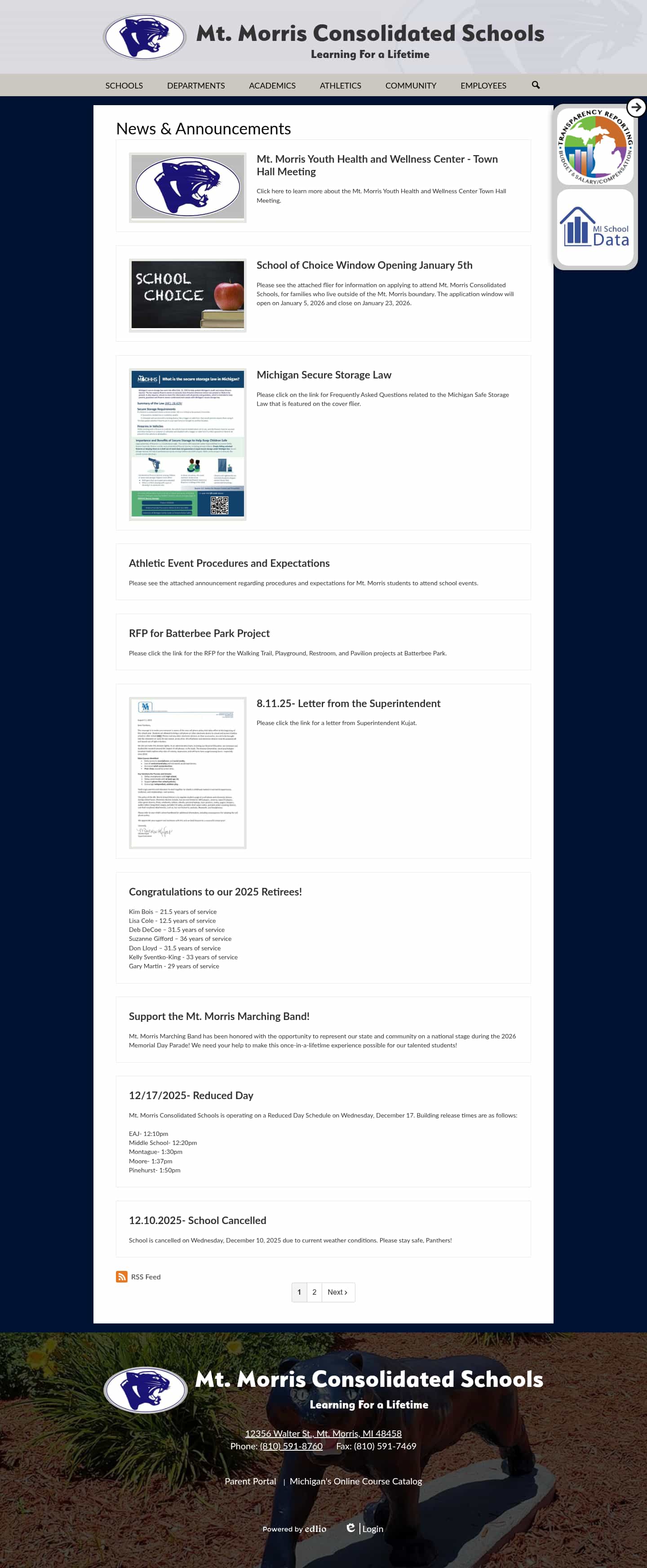 Latest website image capture