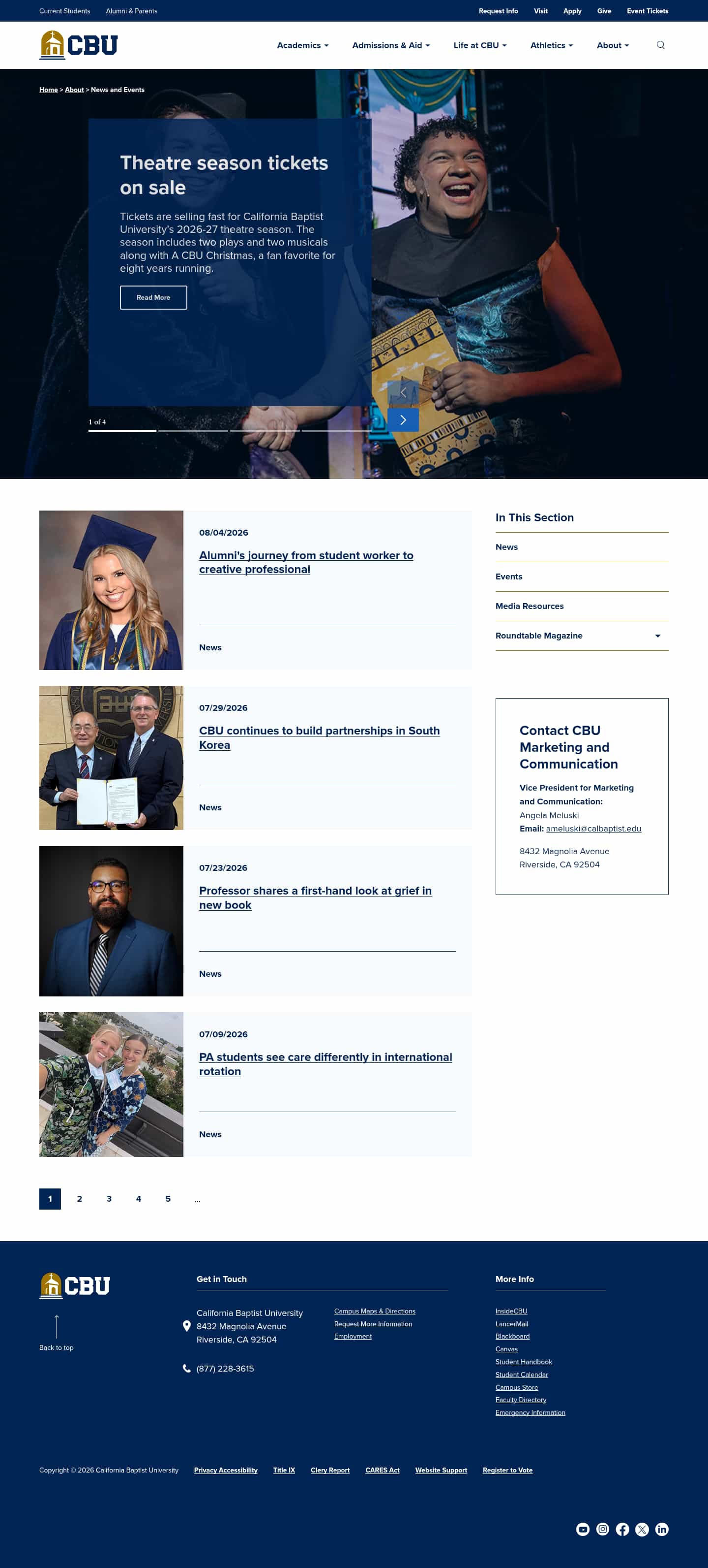 Latest website image capture