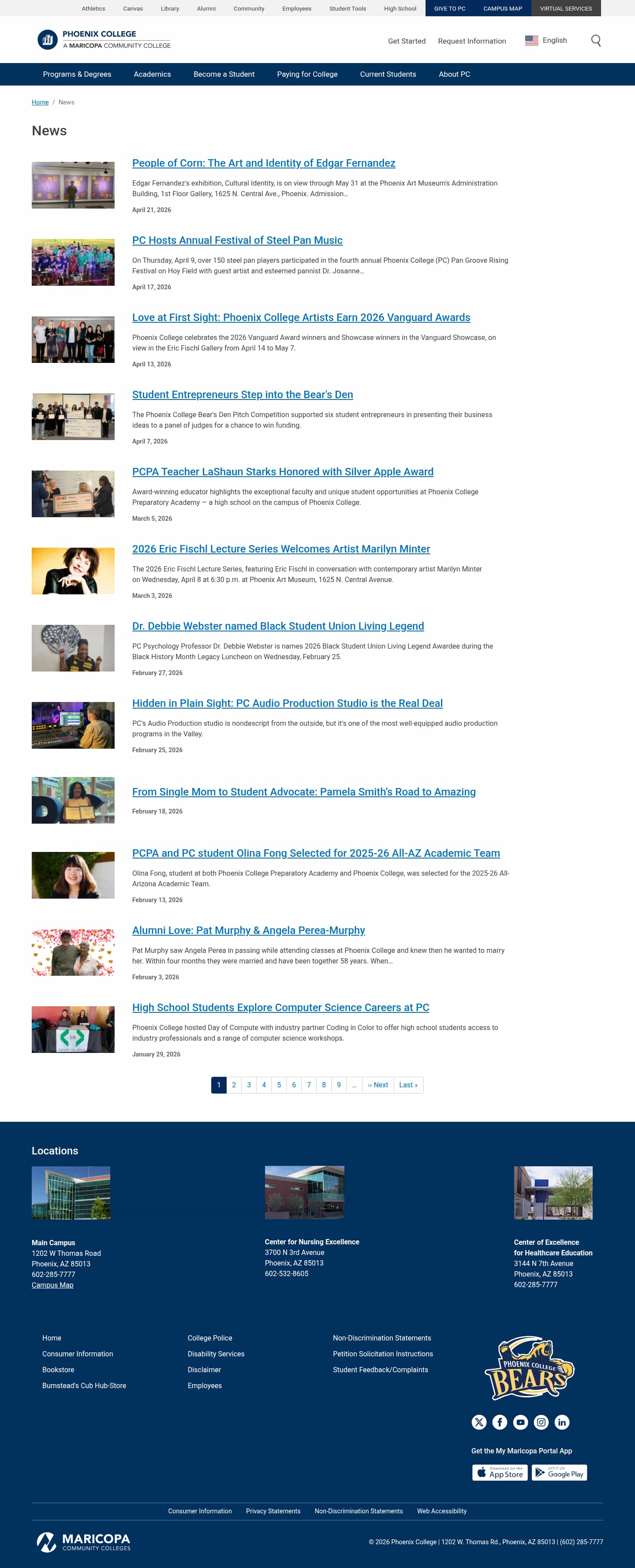 Latest website image capture