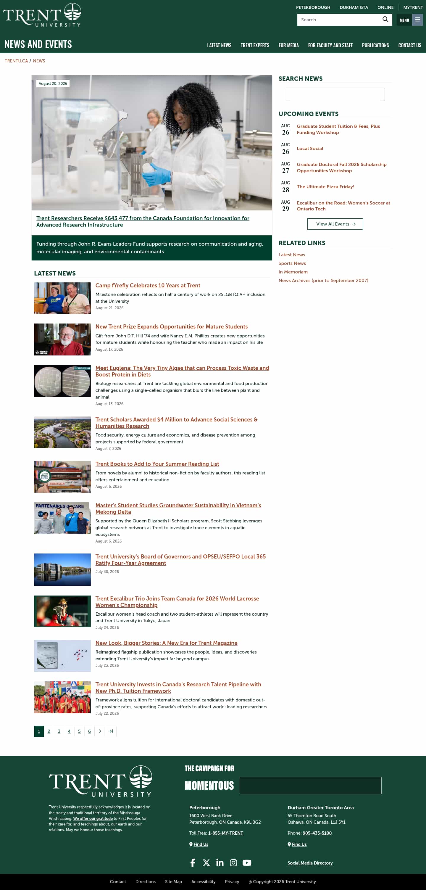 Latest website image capture