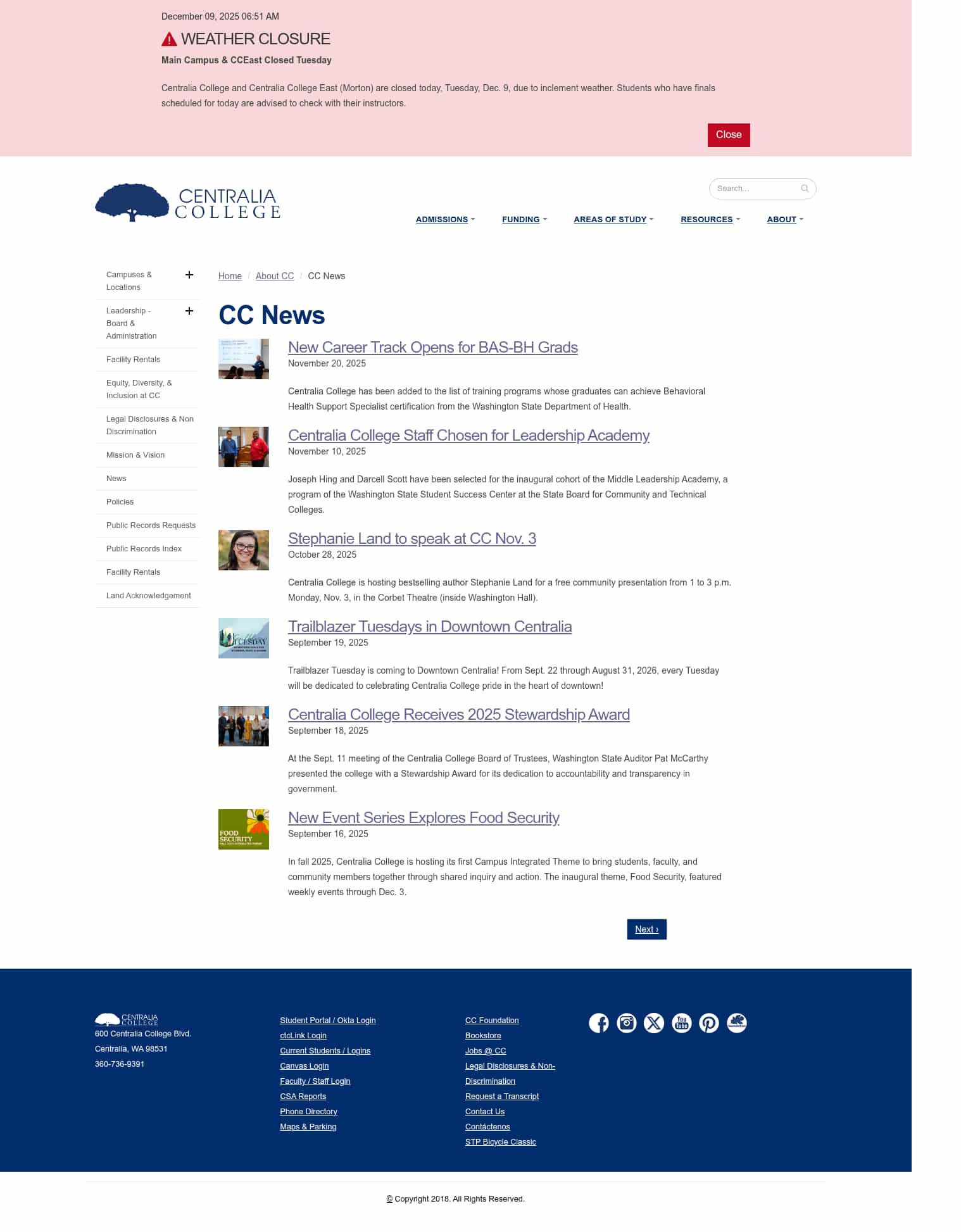 Latest website image capture