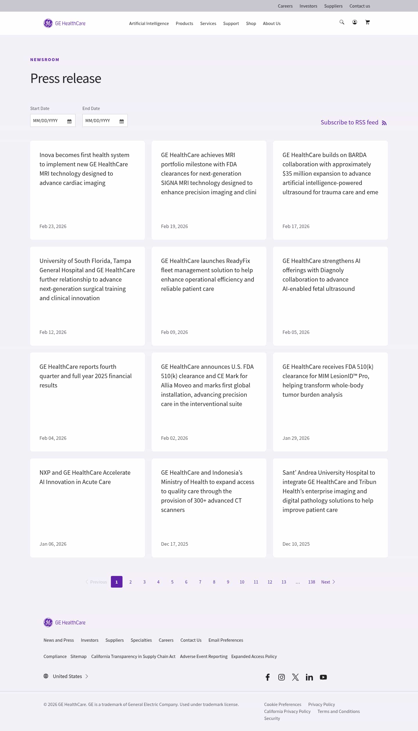 Latest website image capture