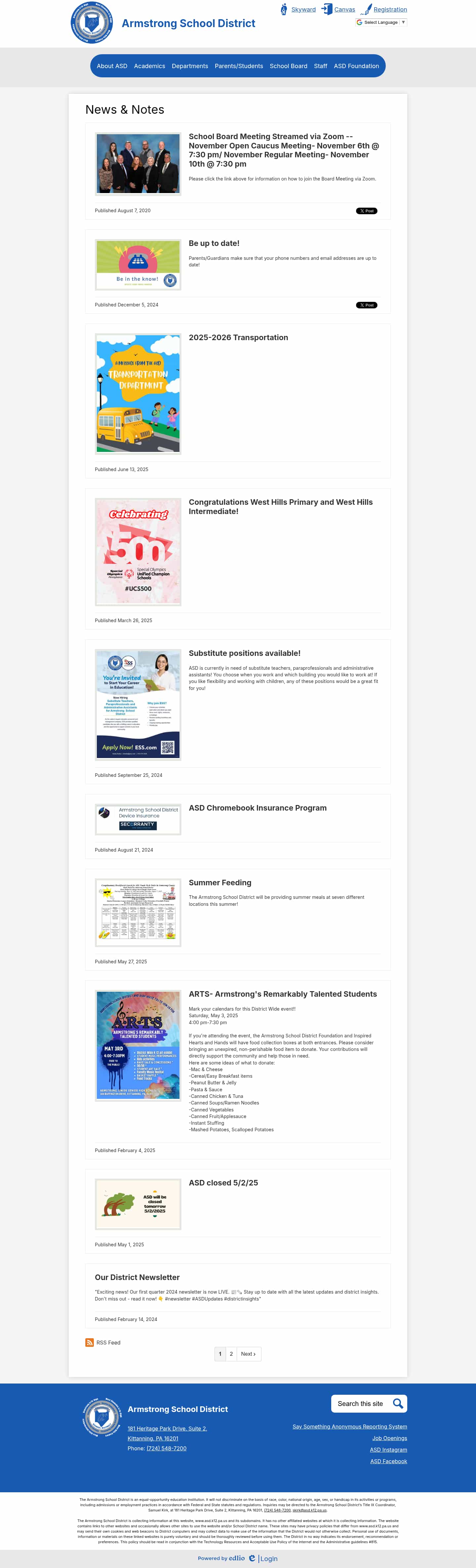 Latest website image capture