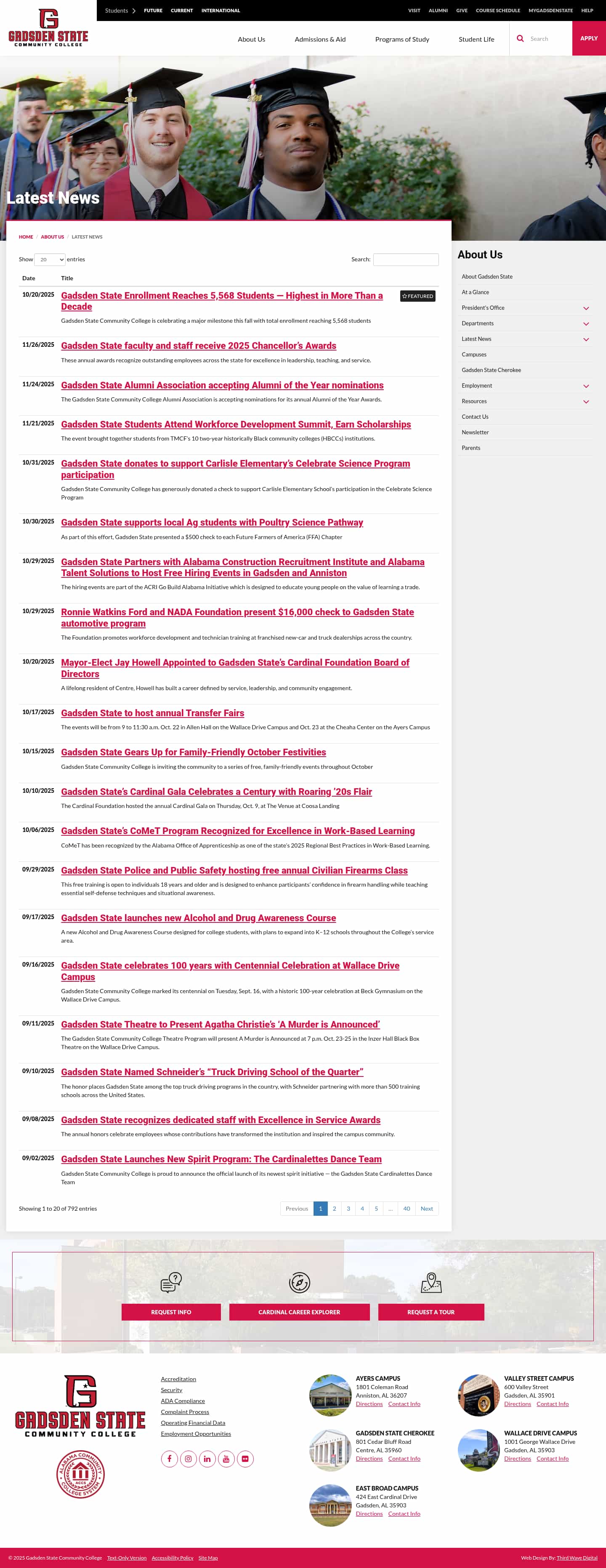 Latest website image capture