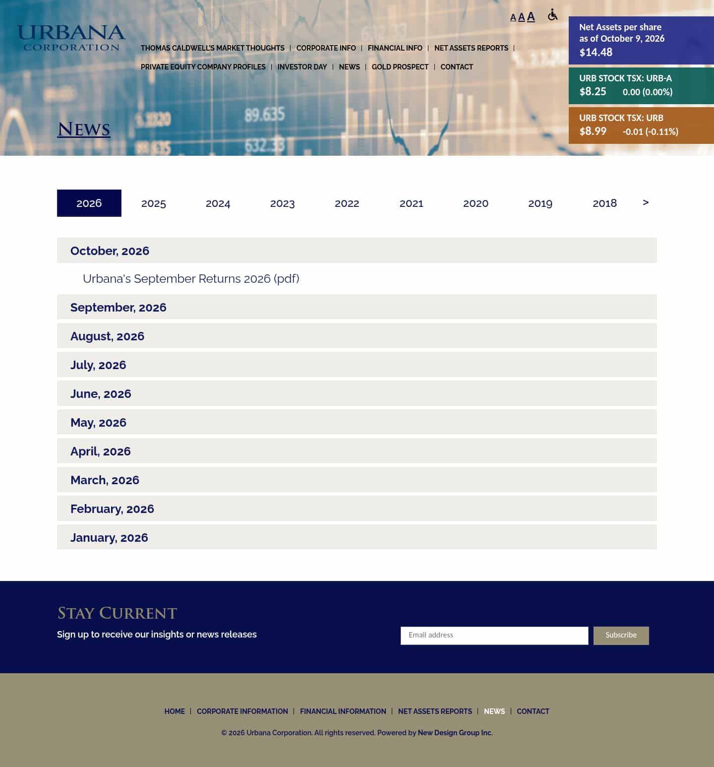 Latest website image capture