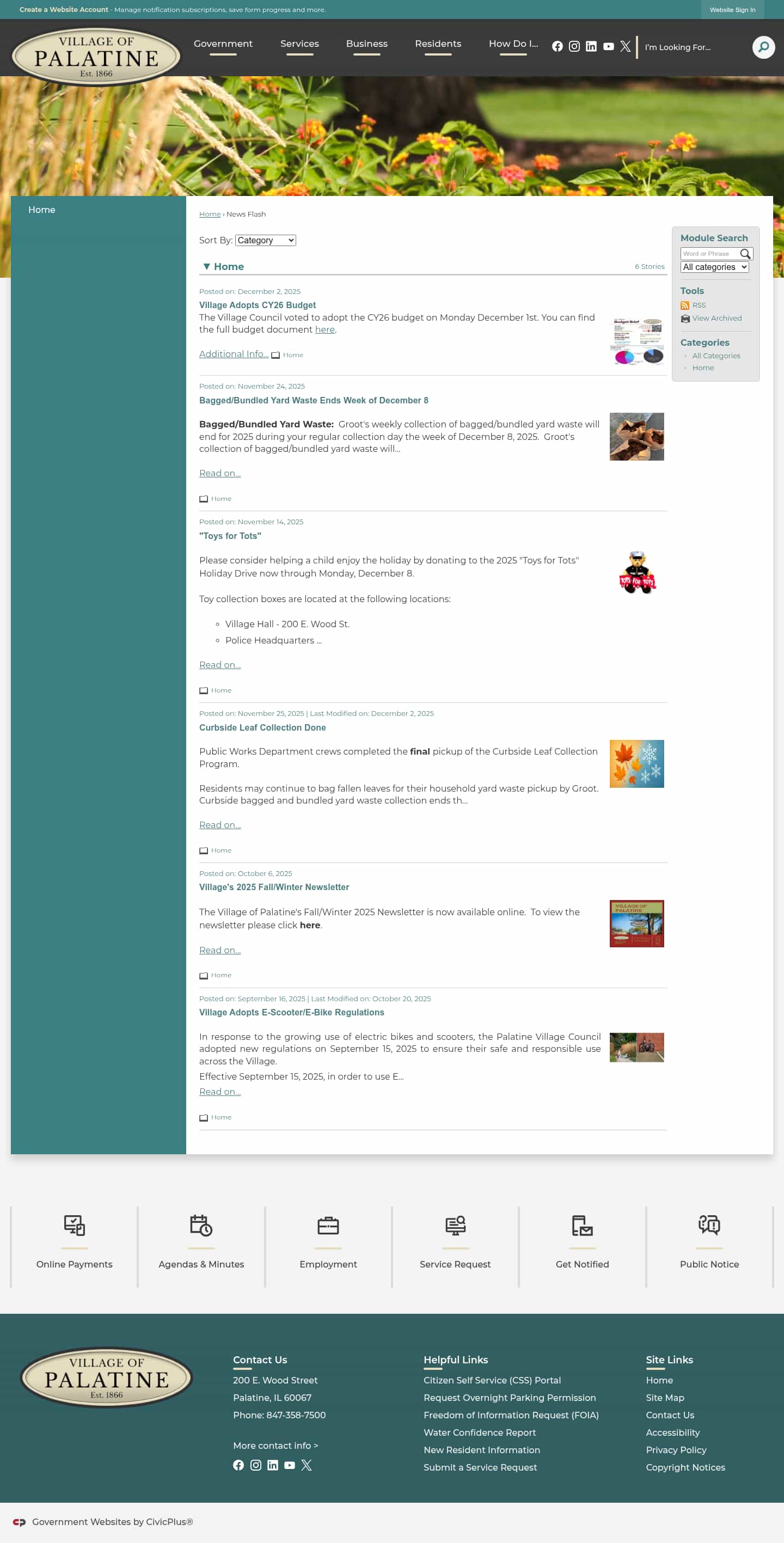 Latest website image capture