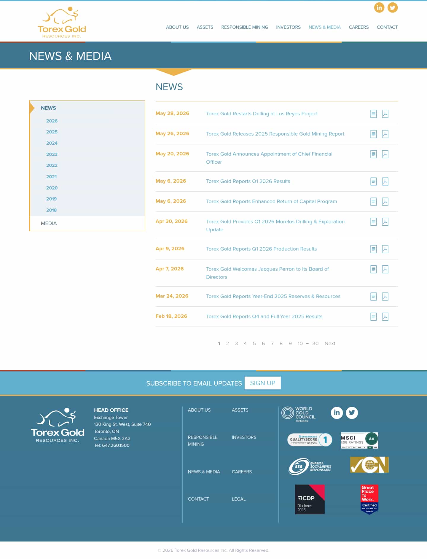 Latest website image capture