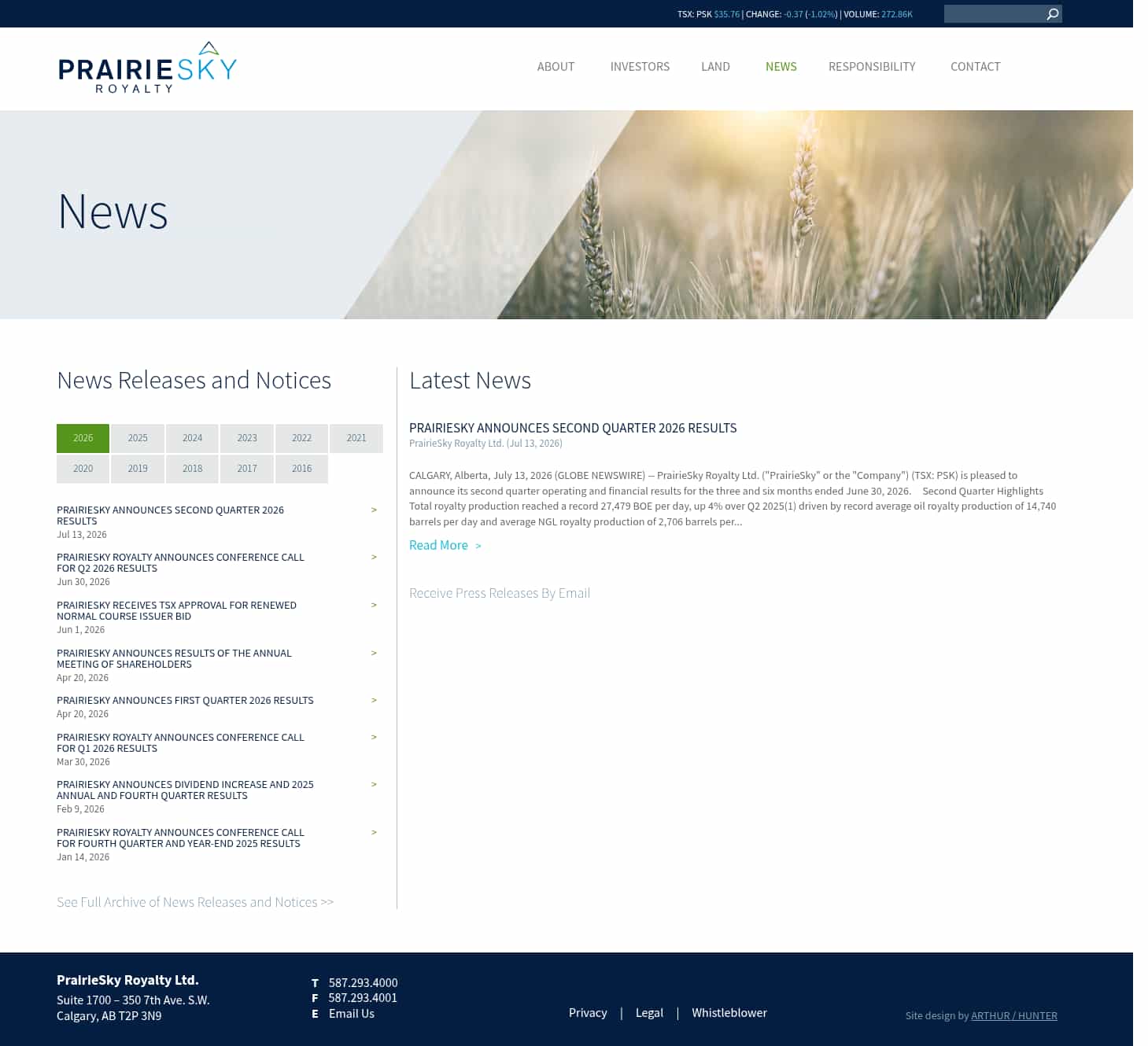Latest website image capture