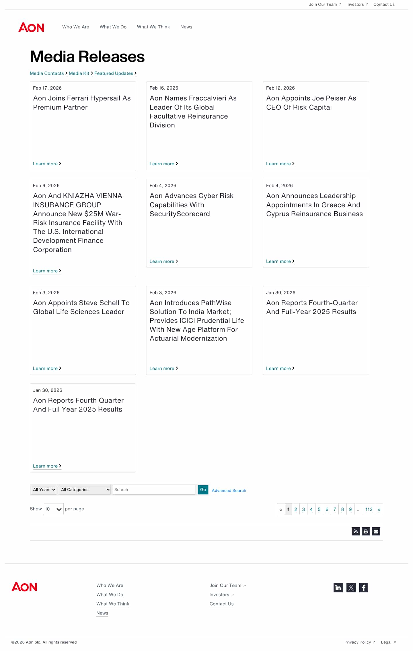 Latest website image capture