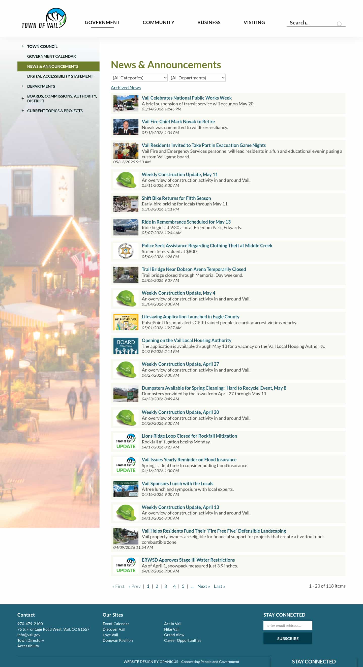 Latest website image capture