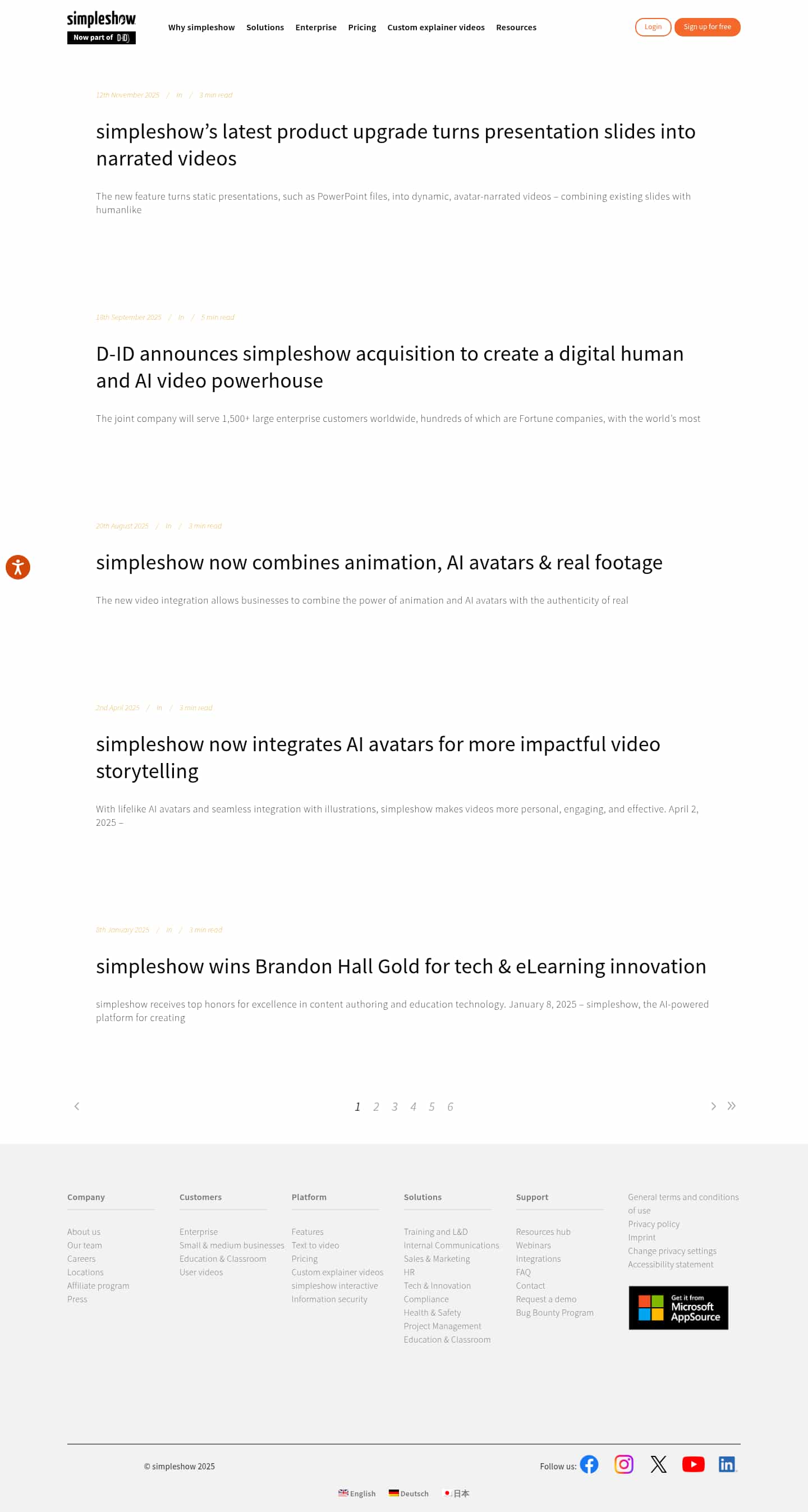 Latest website image capture