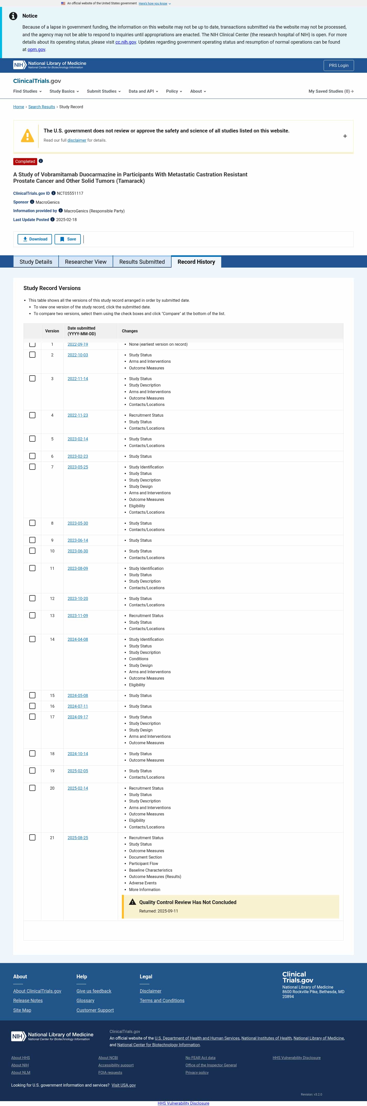 Latest website image capture