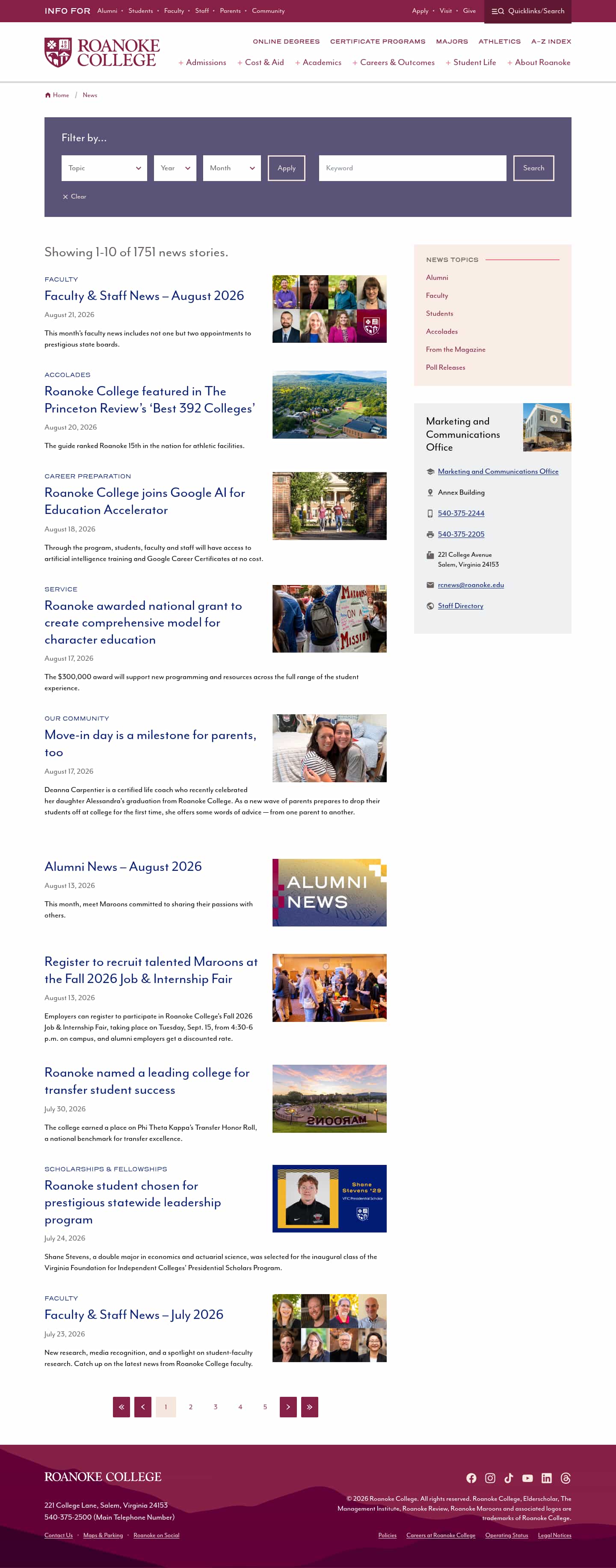 Latest website image capture