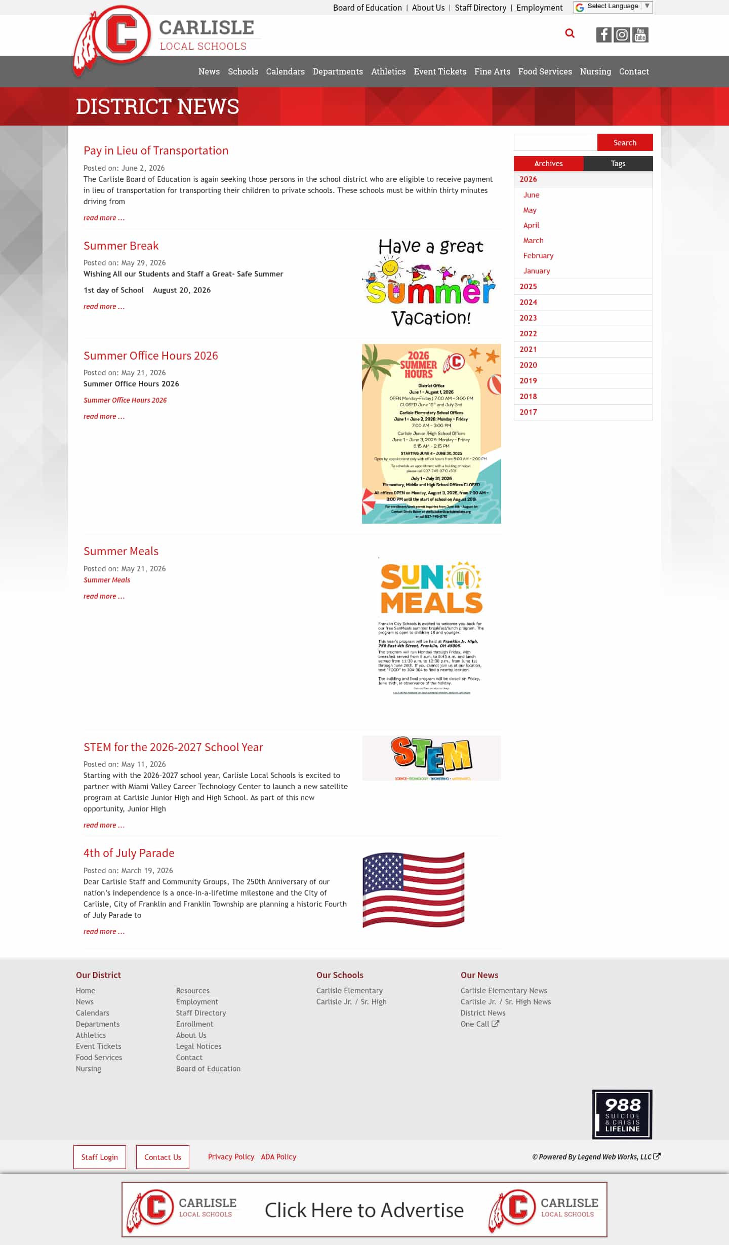 Latest website image capture