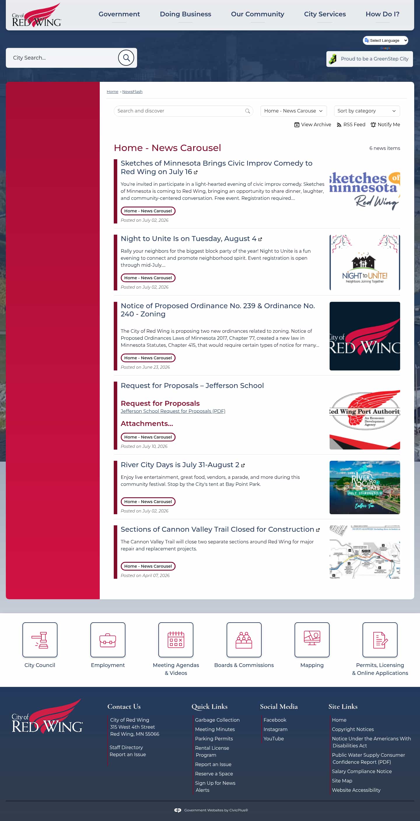 Latest website image capture