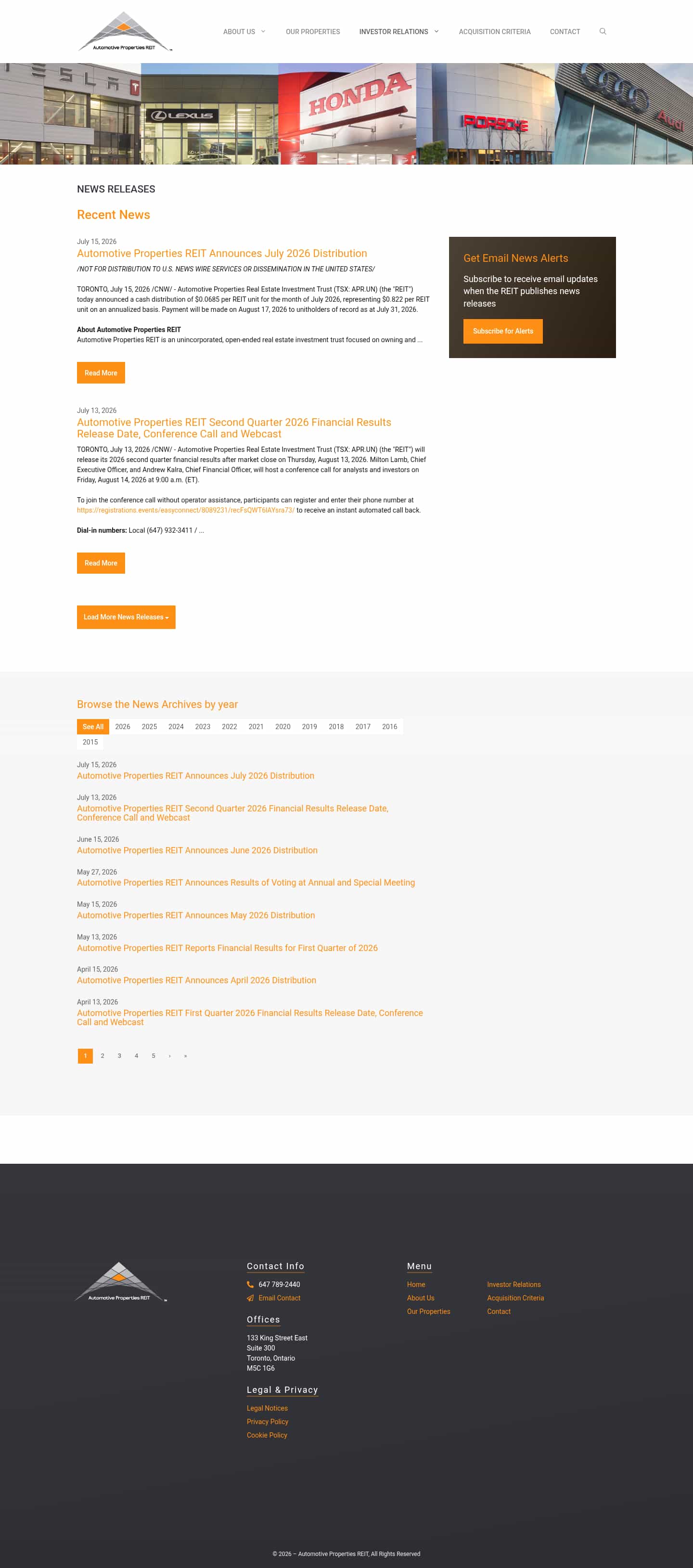 Latest website image capture
