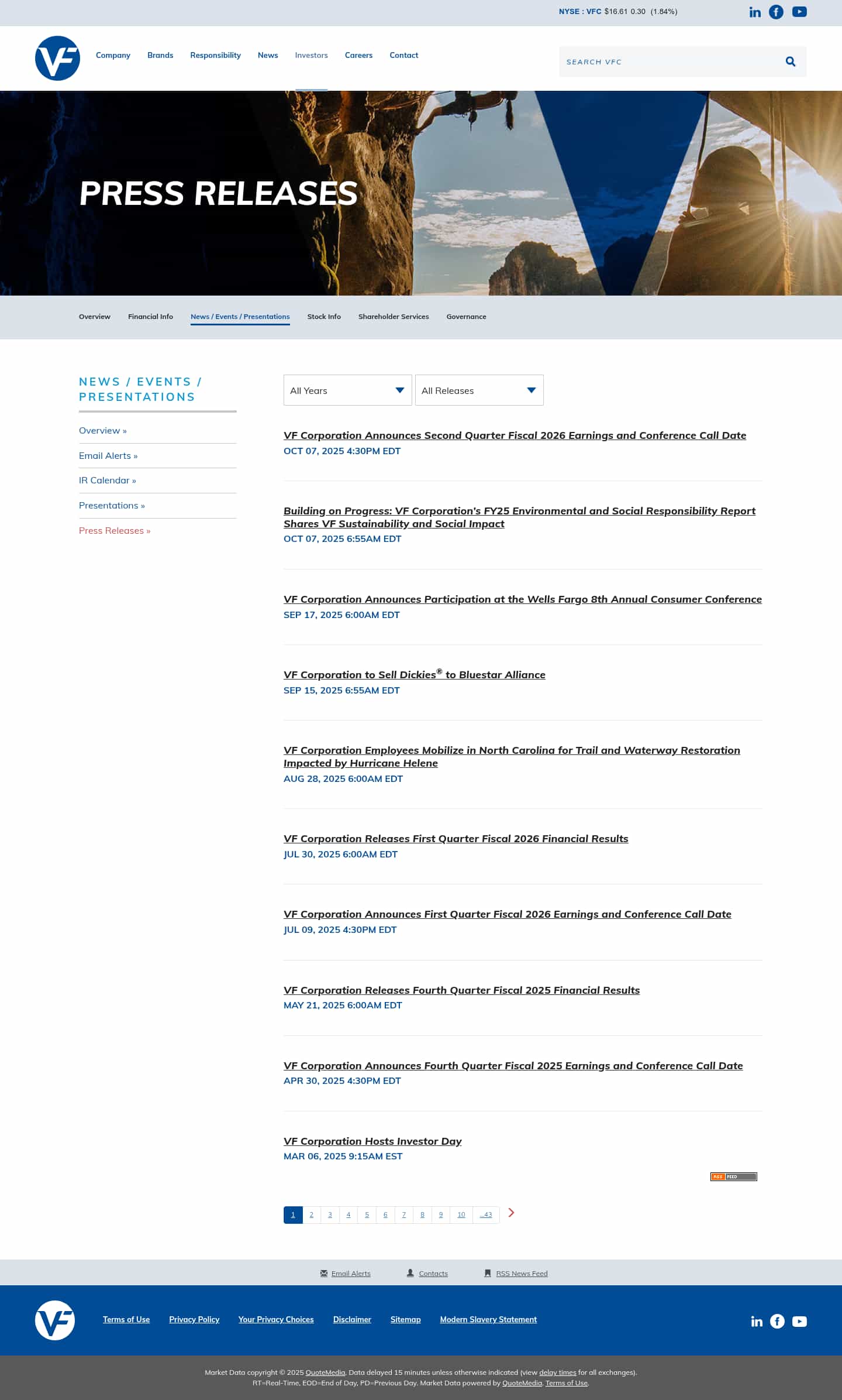 Latest website image capture