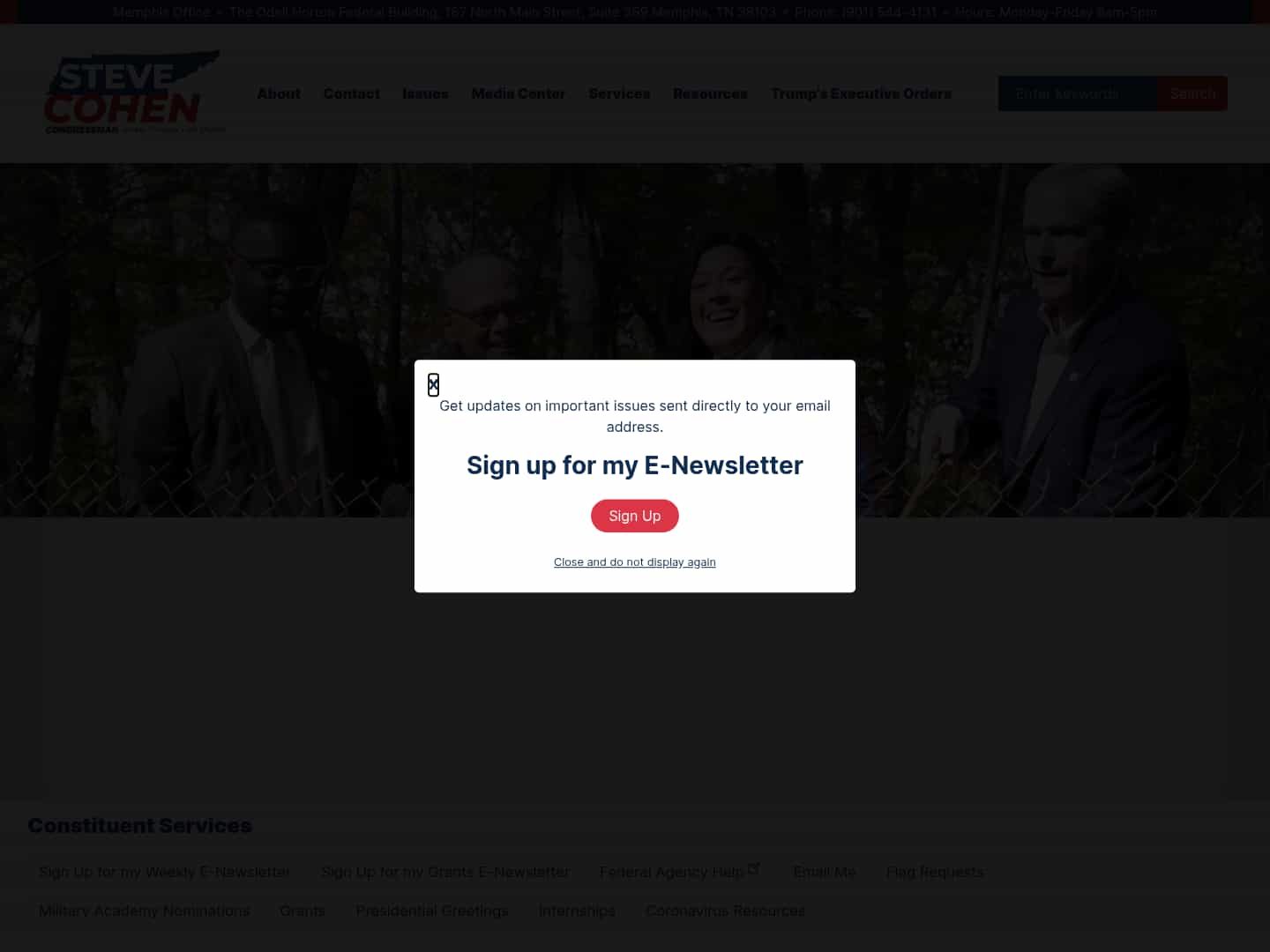 Latest website image capture