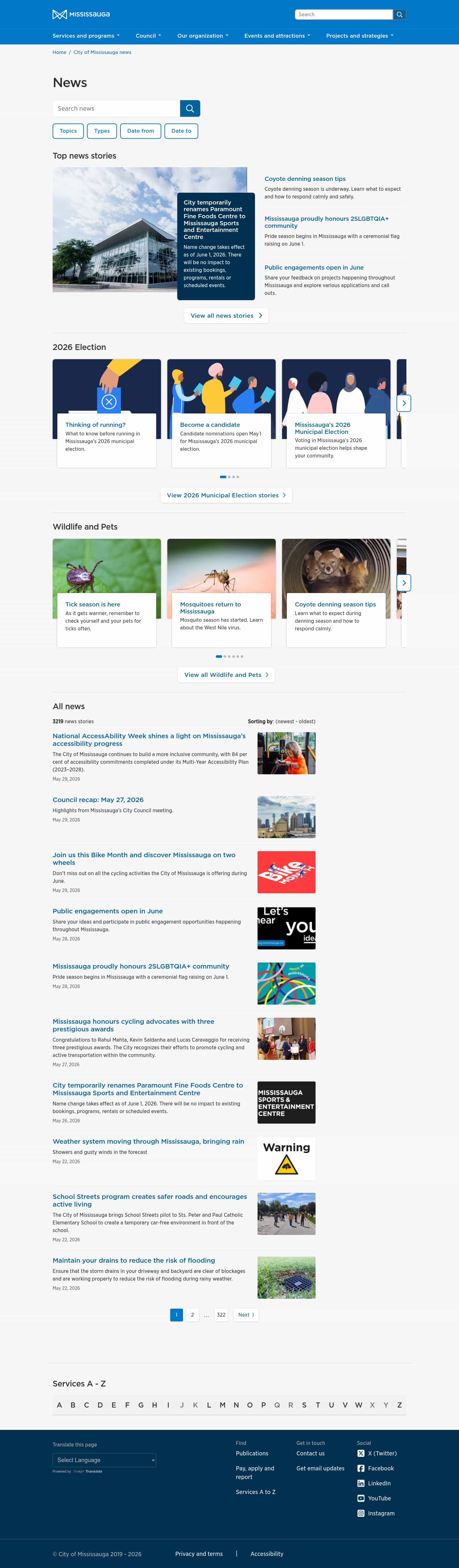Latest website image capture
