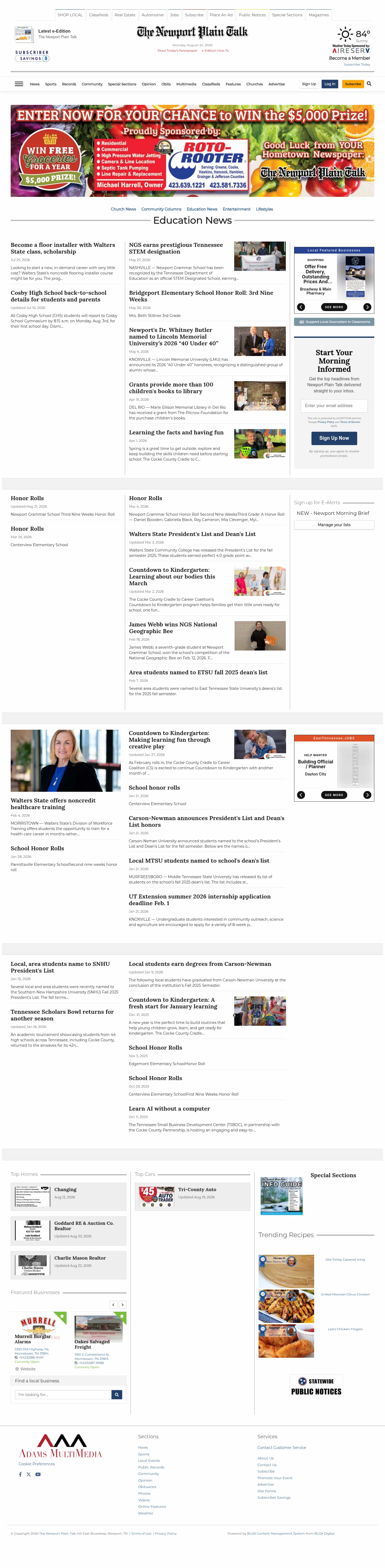 Latest website image capture