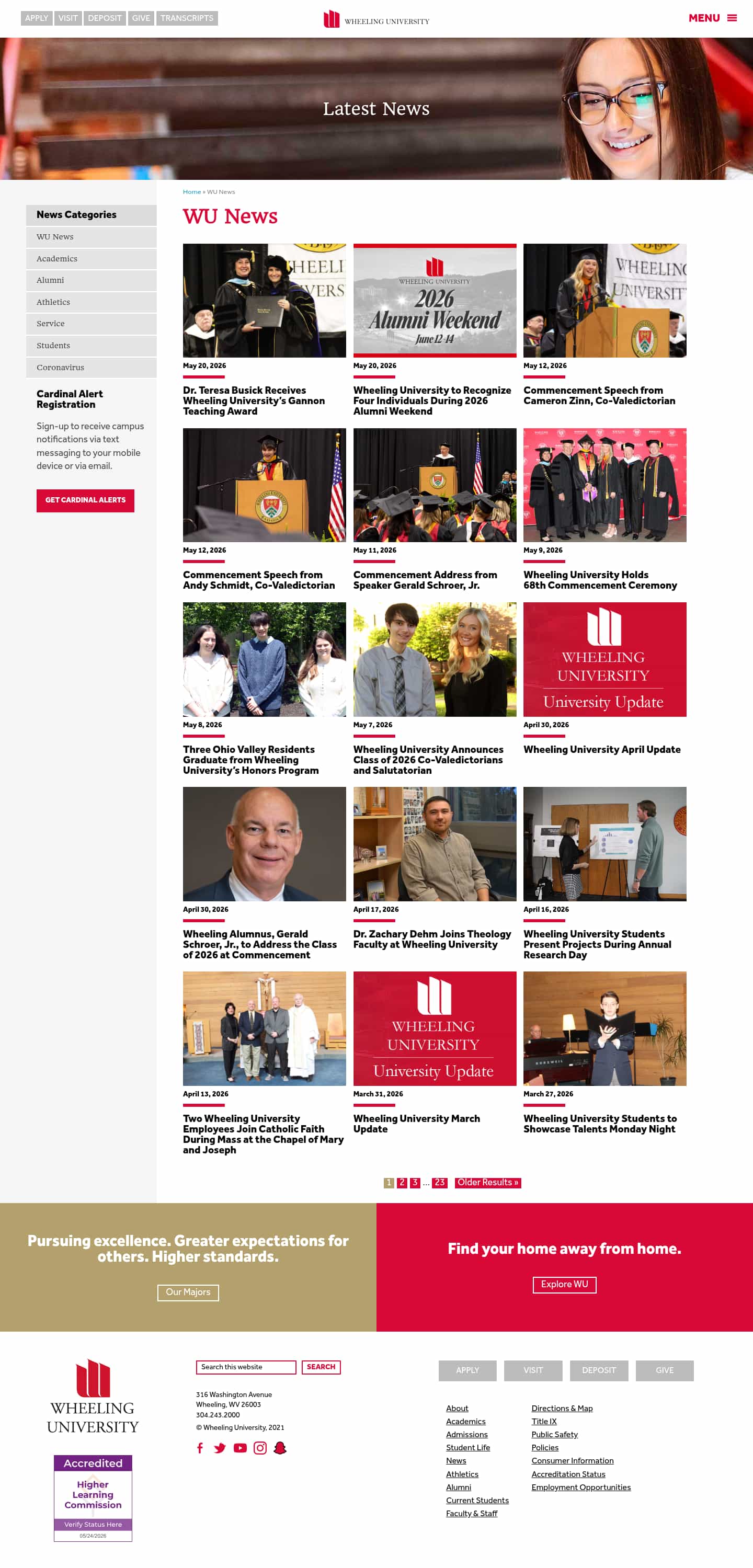 Latest website image capture