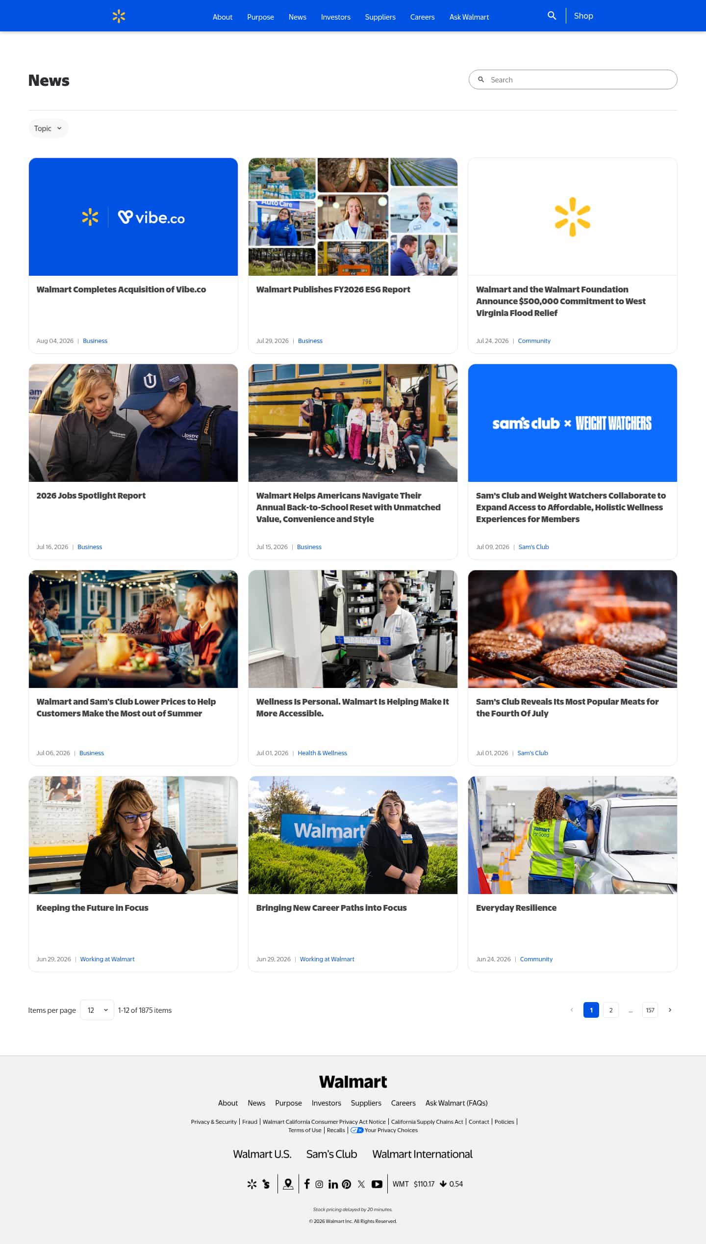 Latest website image capture