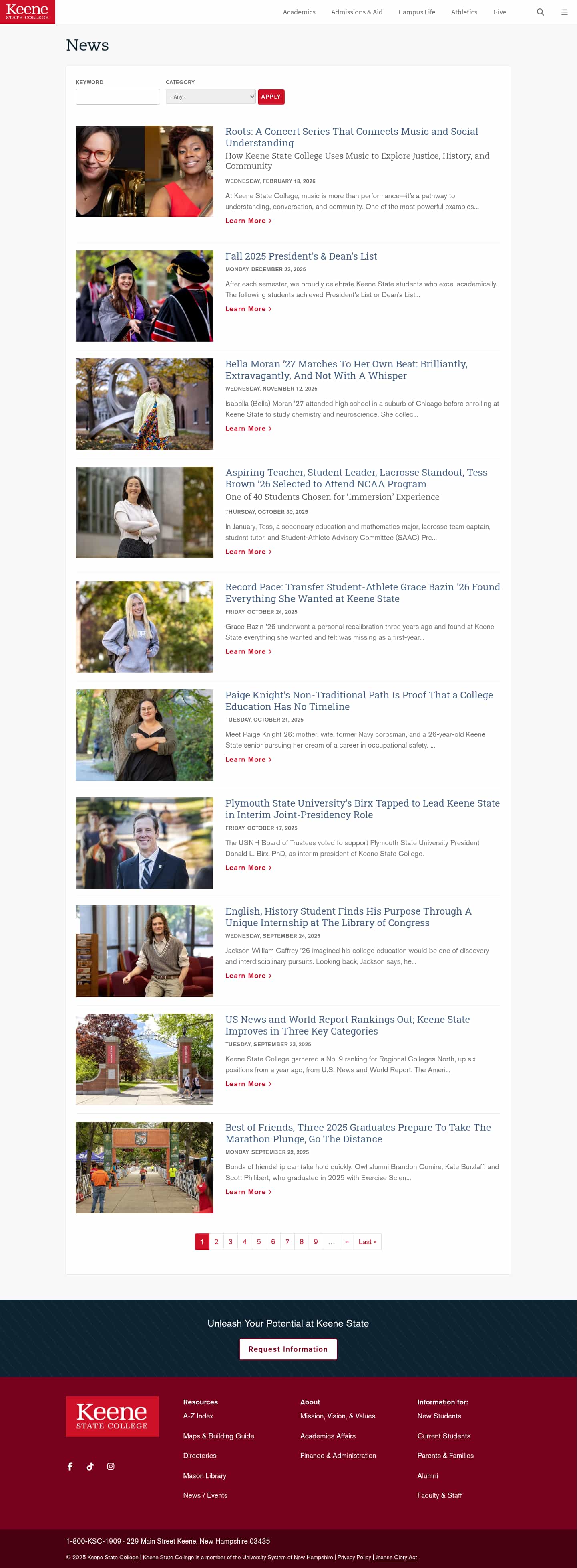 Latest website image capture