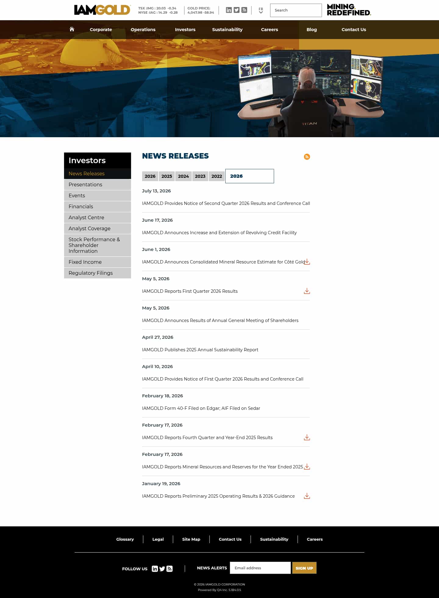 Latest website image capture