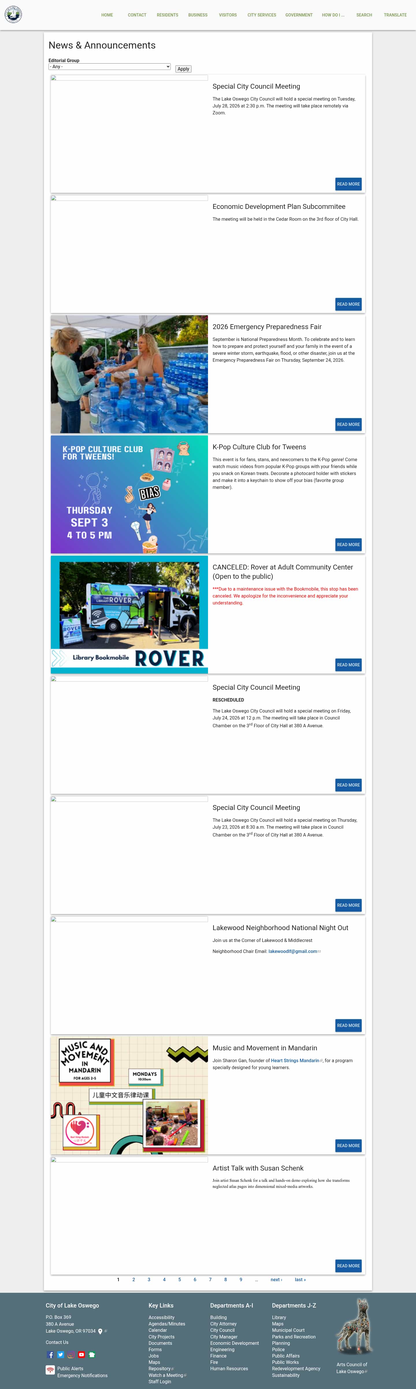 Latest website image capture