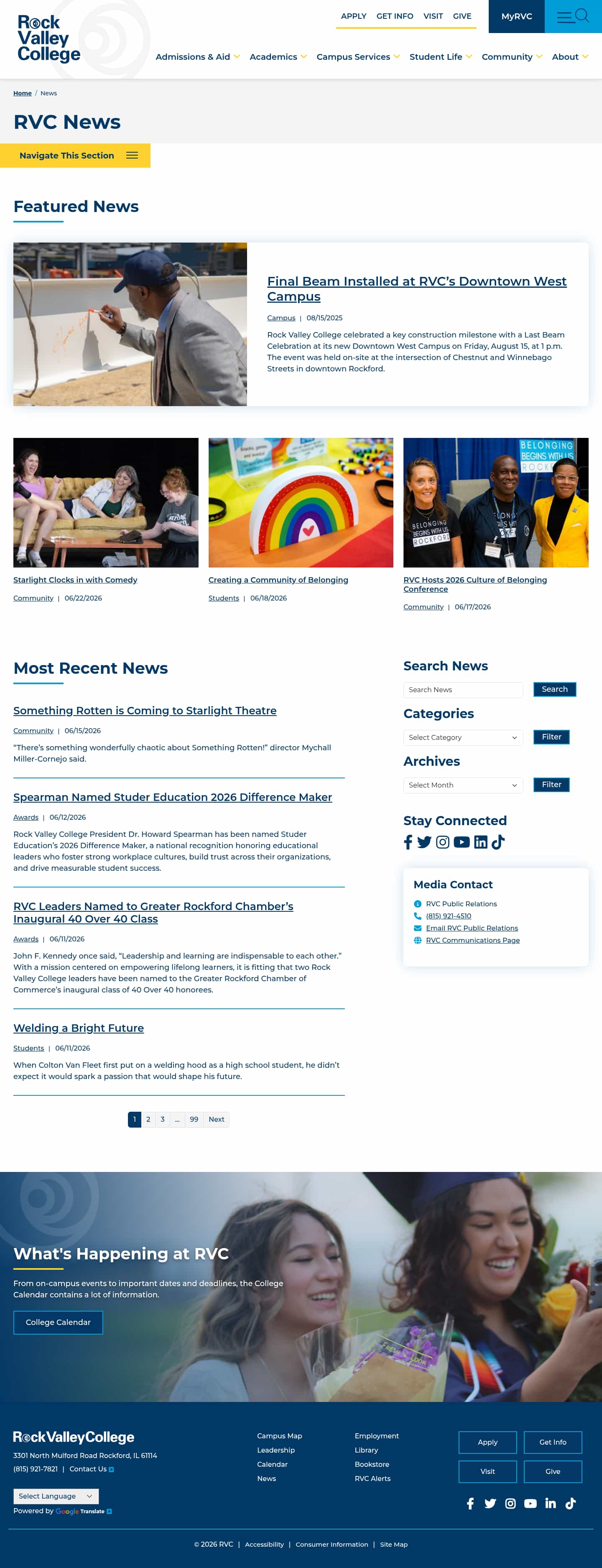 Latest website image capture