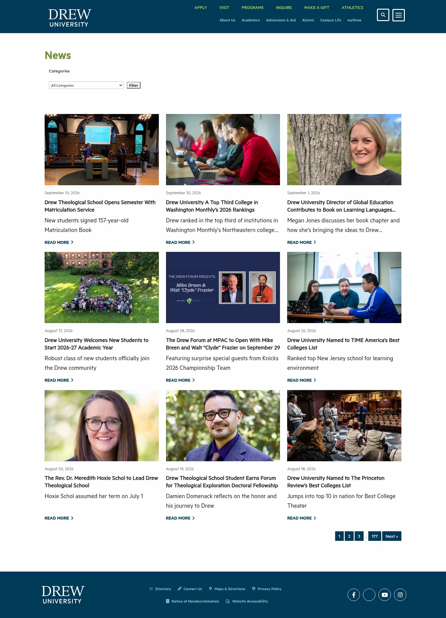 Latest website image capture