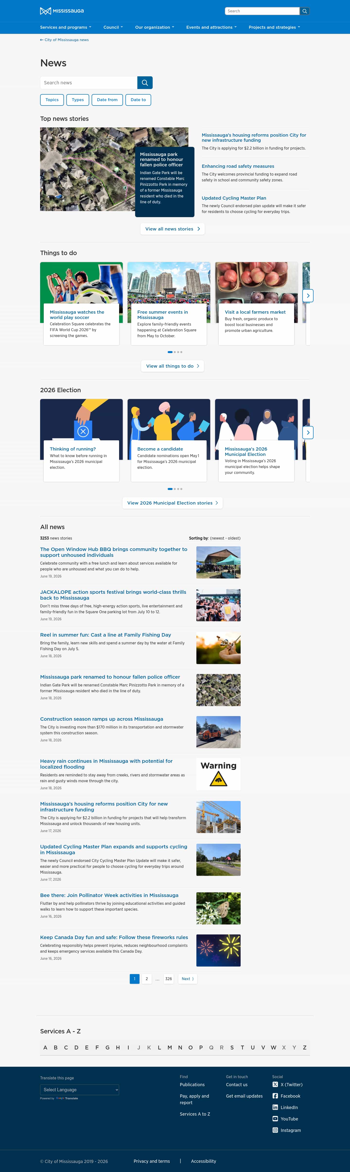 Latest website image capture